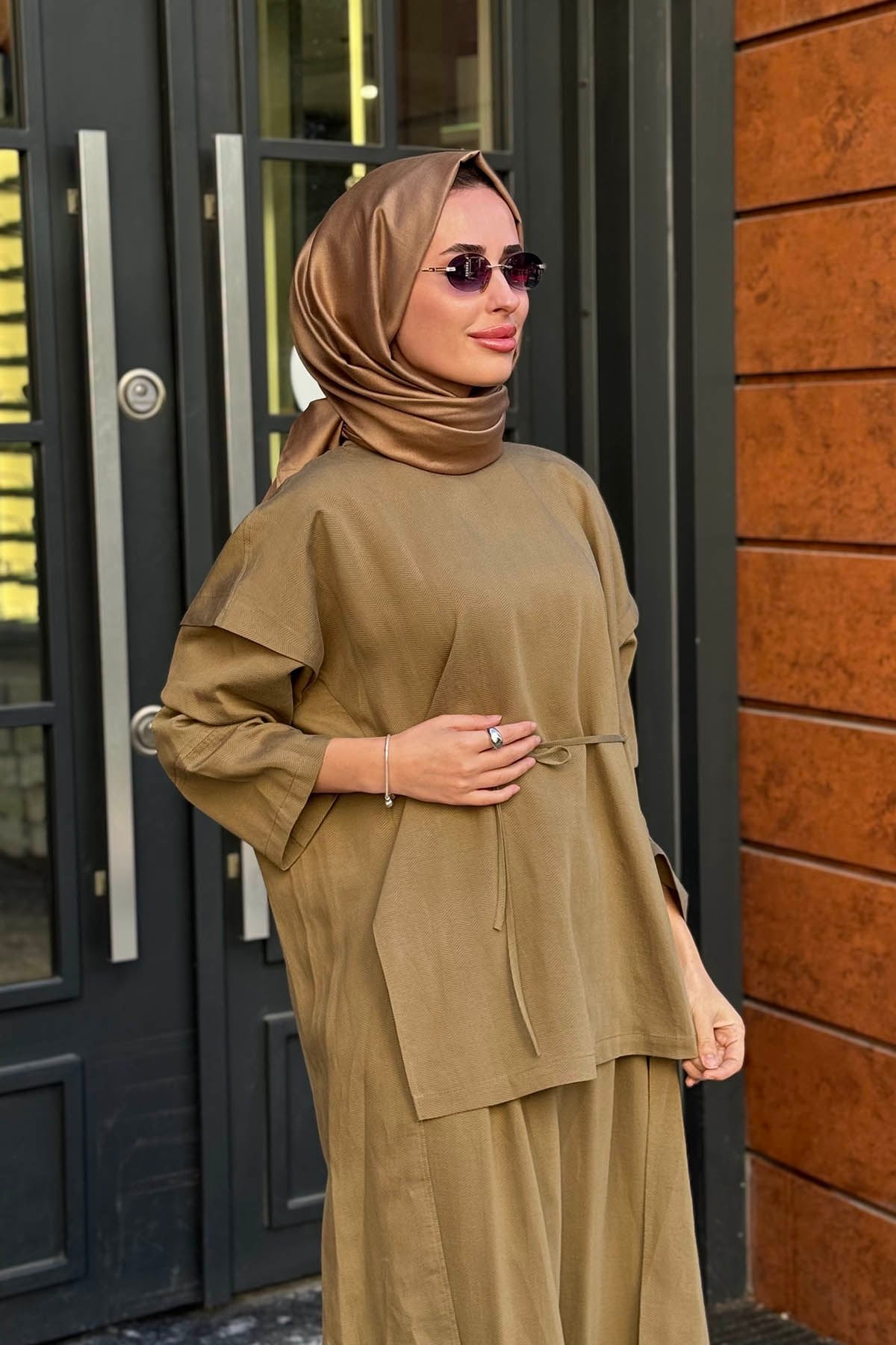 QOOQ Pantolonlu Takım 27FW208T Yeşil