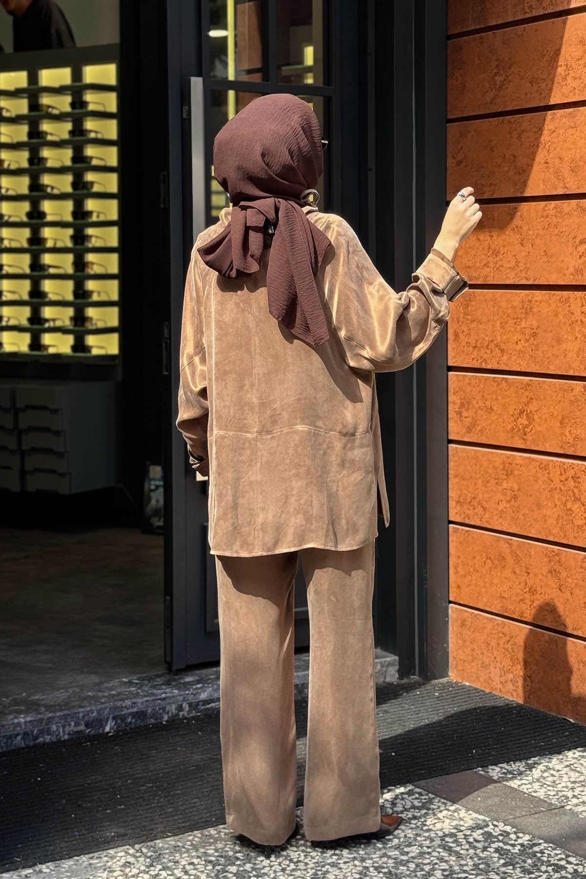 QOOQ Pantolonlu Takım 27FW227T Haki