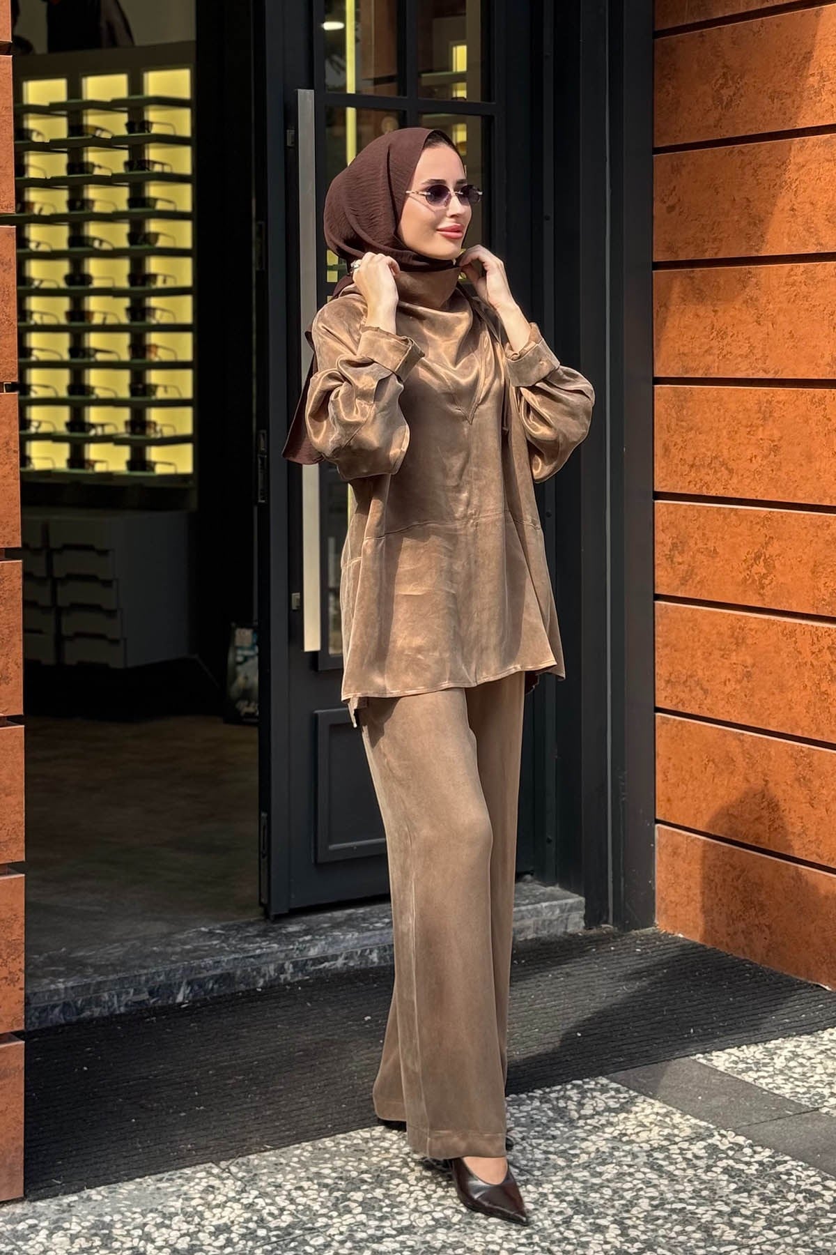 QOOQ Pantolonlu Takım 27FW227T Haki