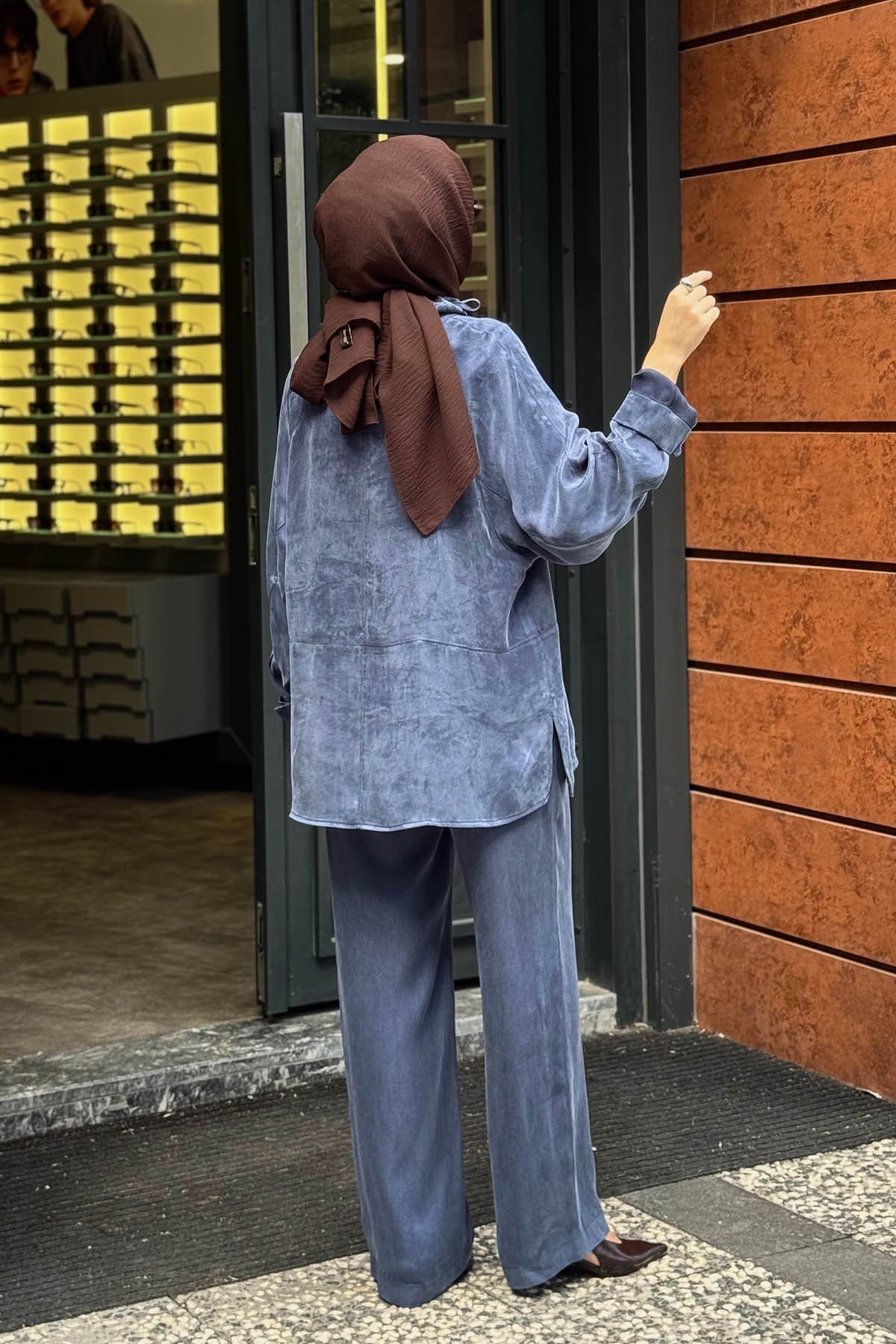 QOOQ Pantolonlu Takım 27FW227T İndigo