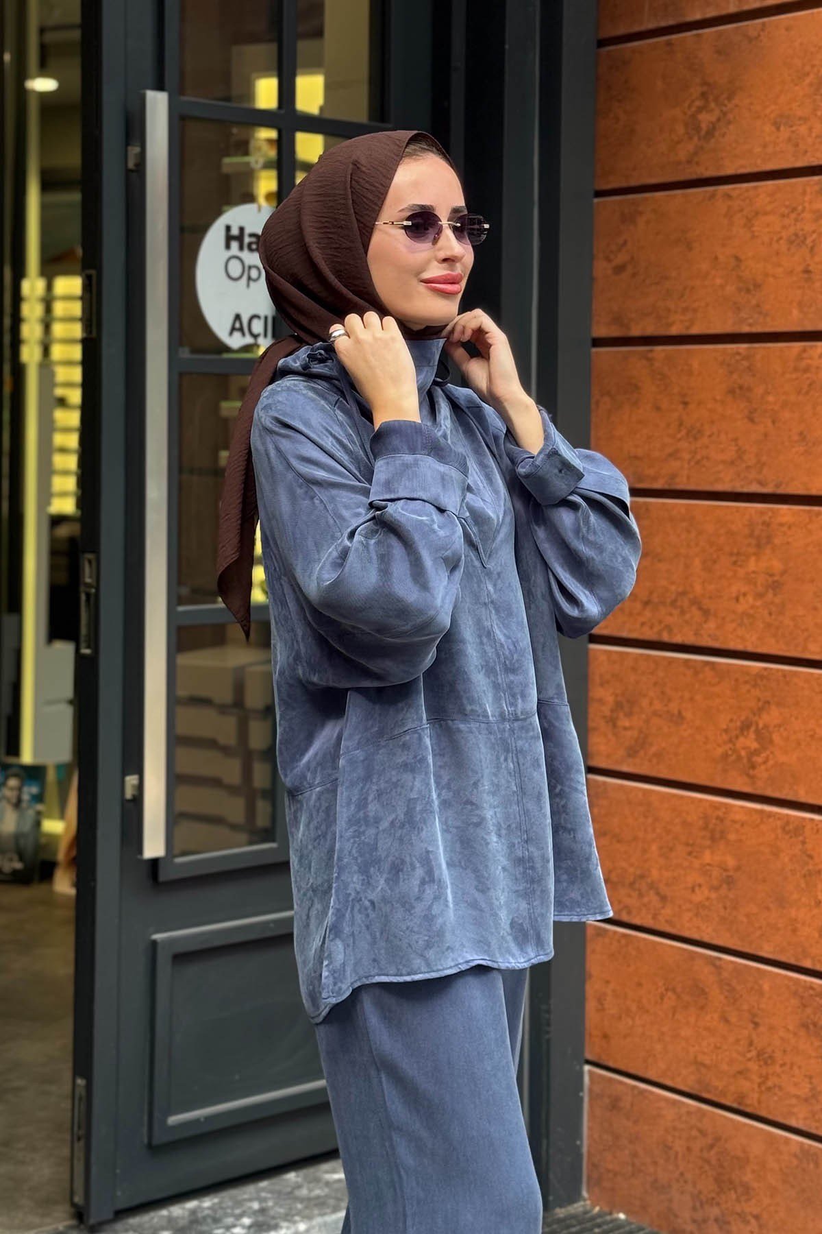 QOOQ Pantolonlu Takım 27FW227T İndigo