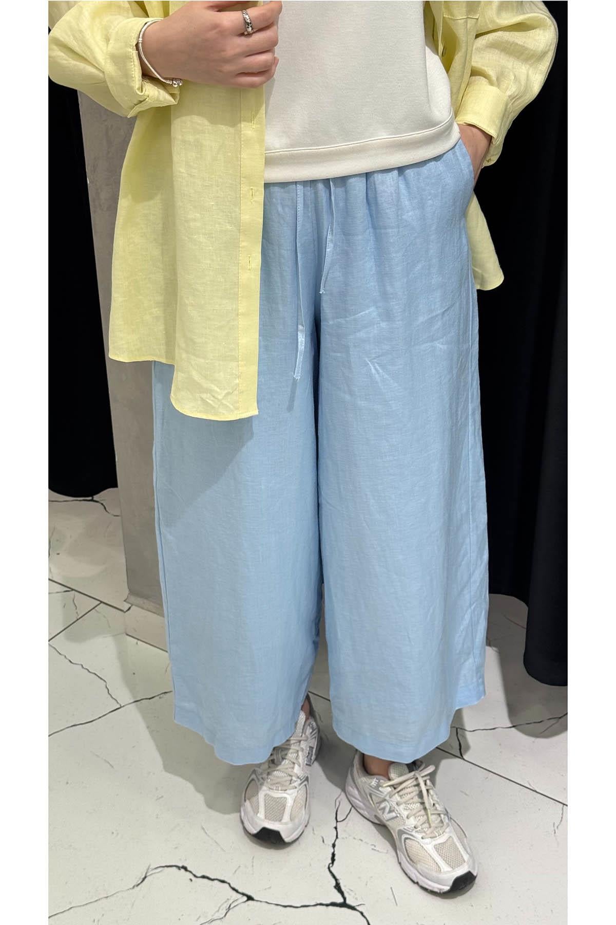 QOOQ Sofy Pantolon 26SS329 Mavi