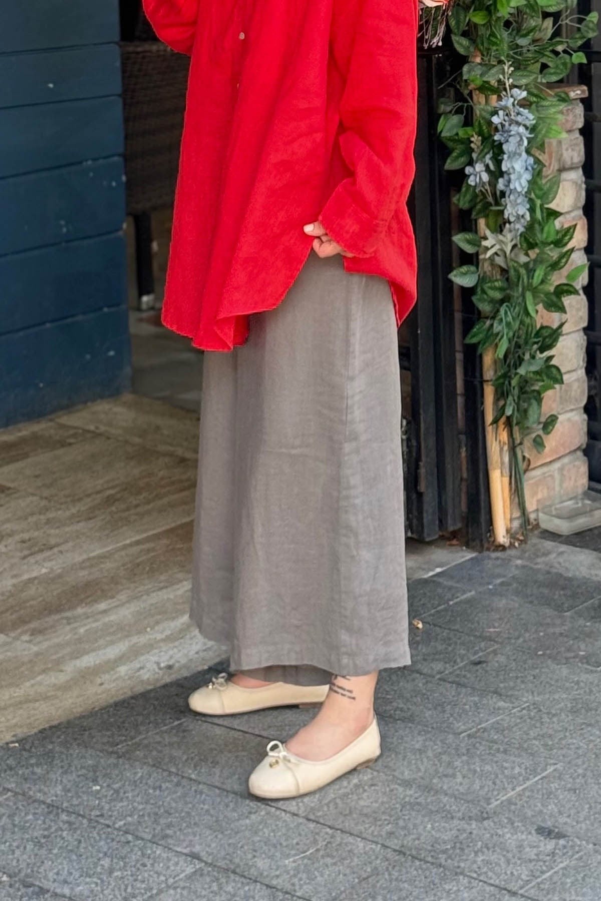 QOOQ Sofy Pantolon 26SS329 Vizon