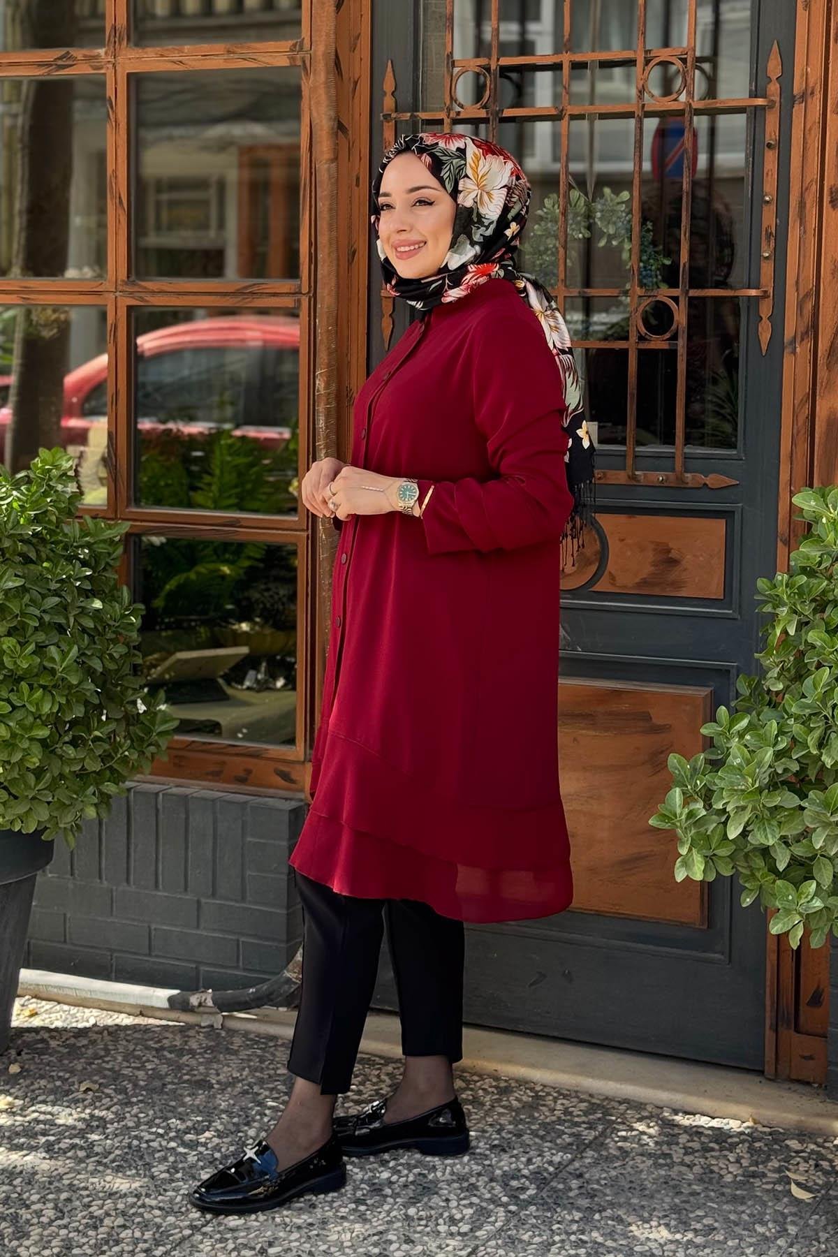 Redshow Ceket 26055 Bordo