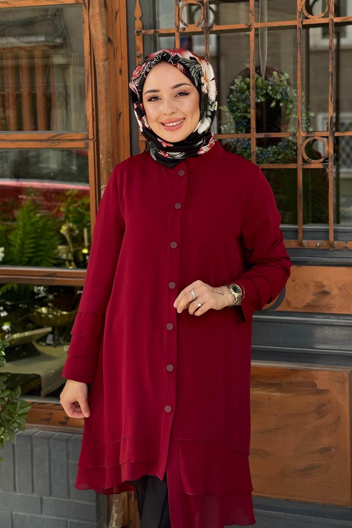 Redshow Ceket 26055 Bordo