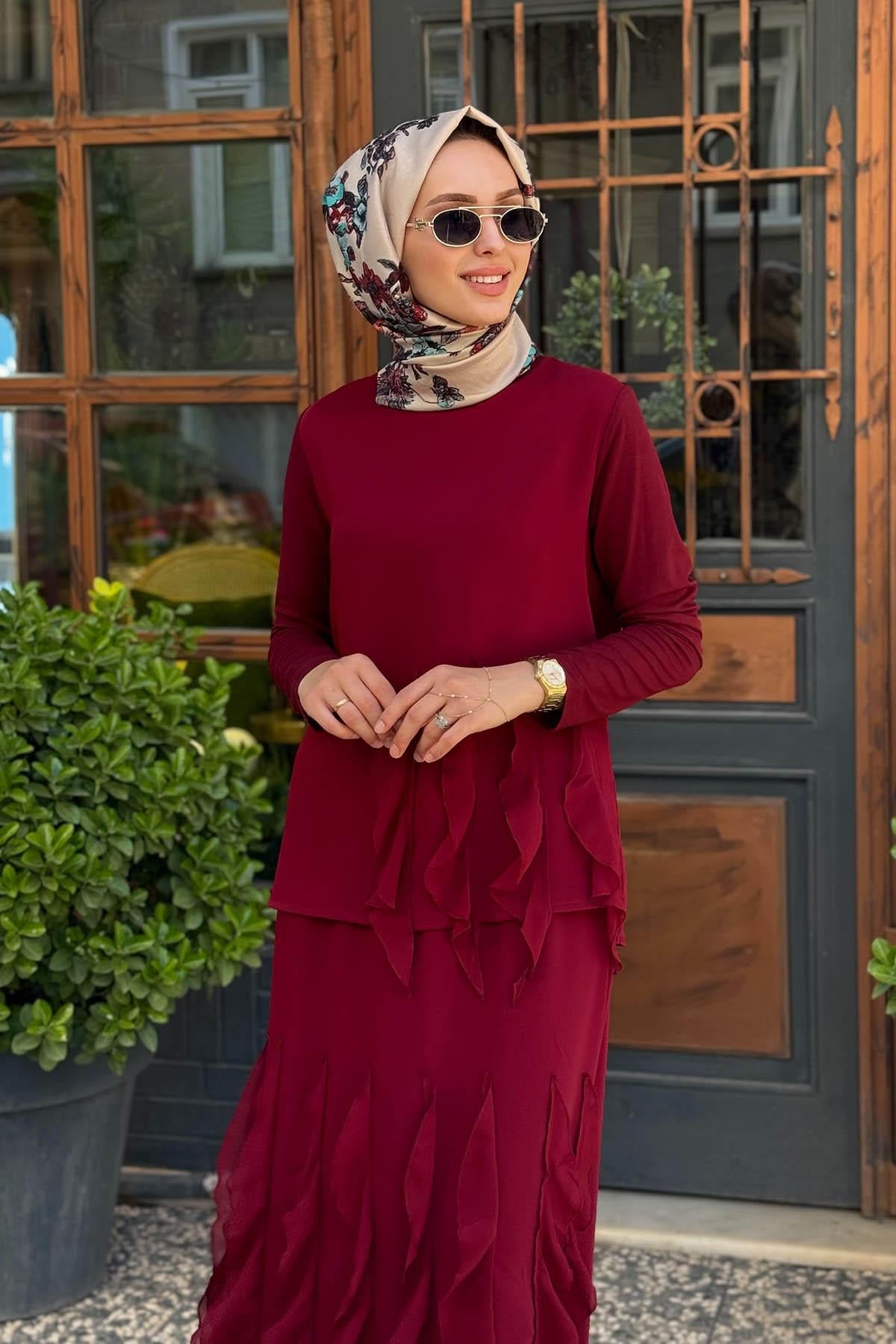 Redshow Etekli Takım 25450 Bordo