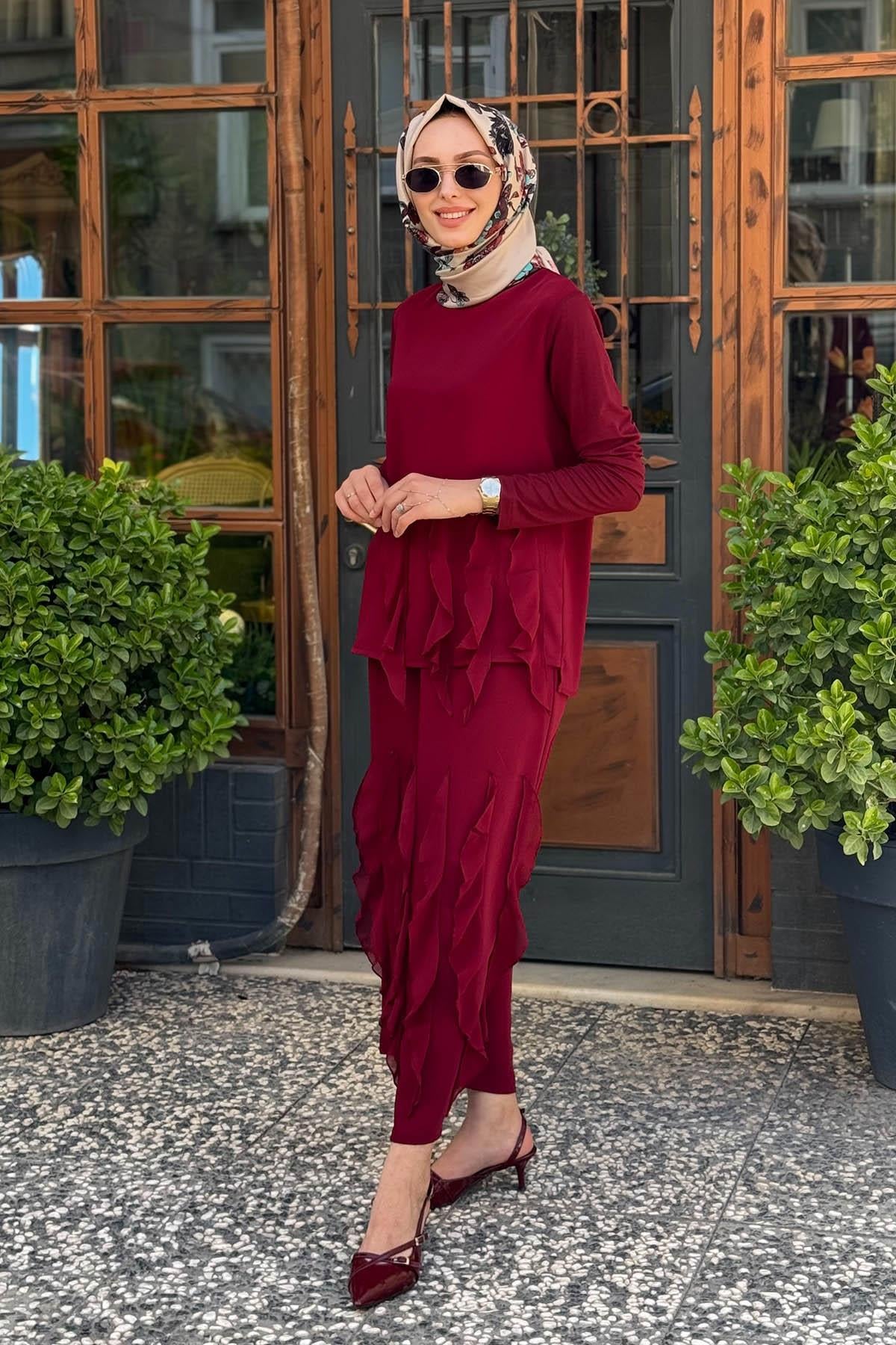 Redshow Etekli Takım 25450 Bordo