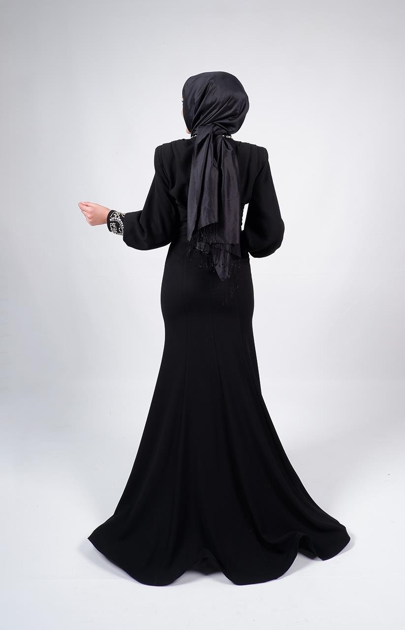 Ribas Collection Abiye R085 Siyah