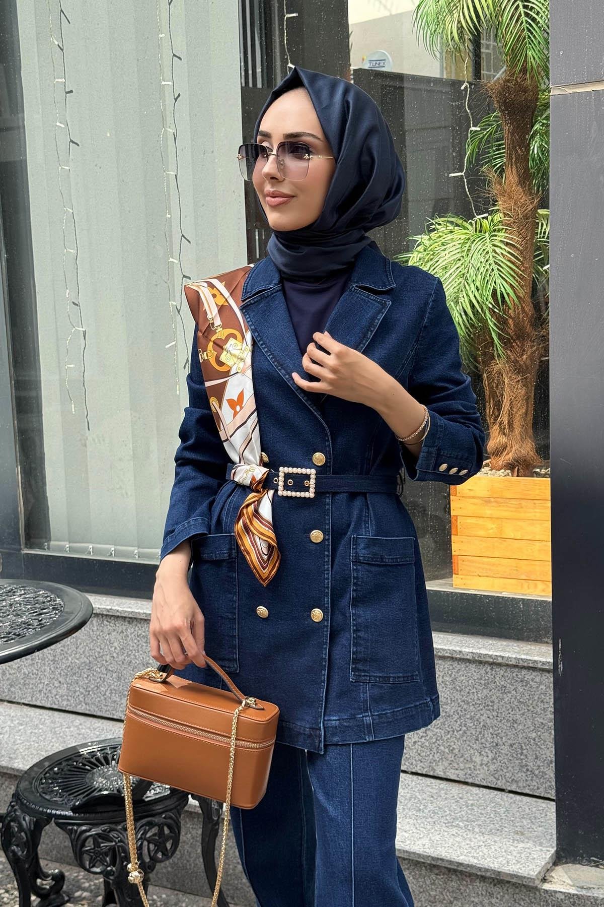 SCL Ceket 10002522211002 Lacivert