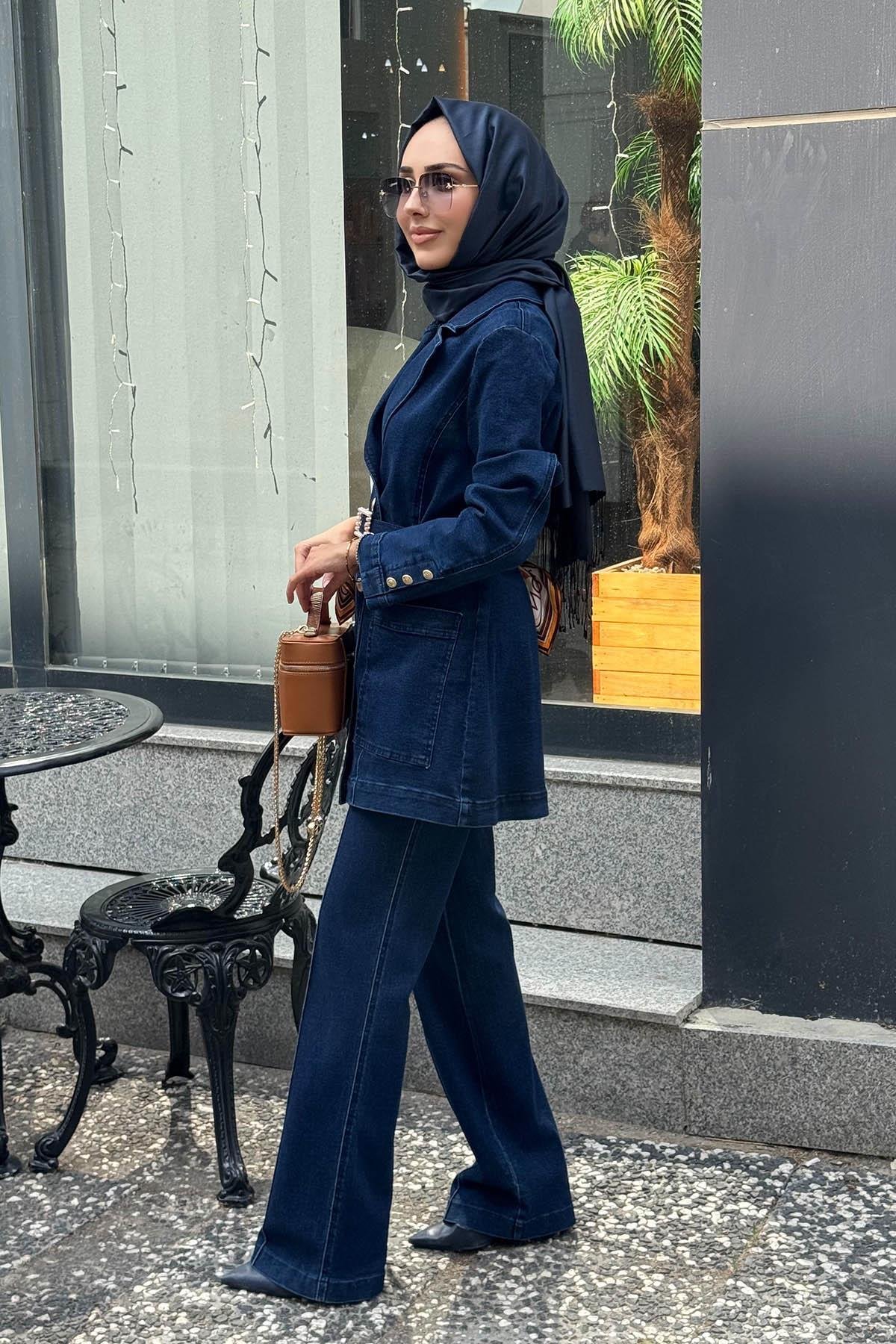 SCL Ceket 10002522211002 Lacivert