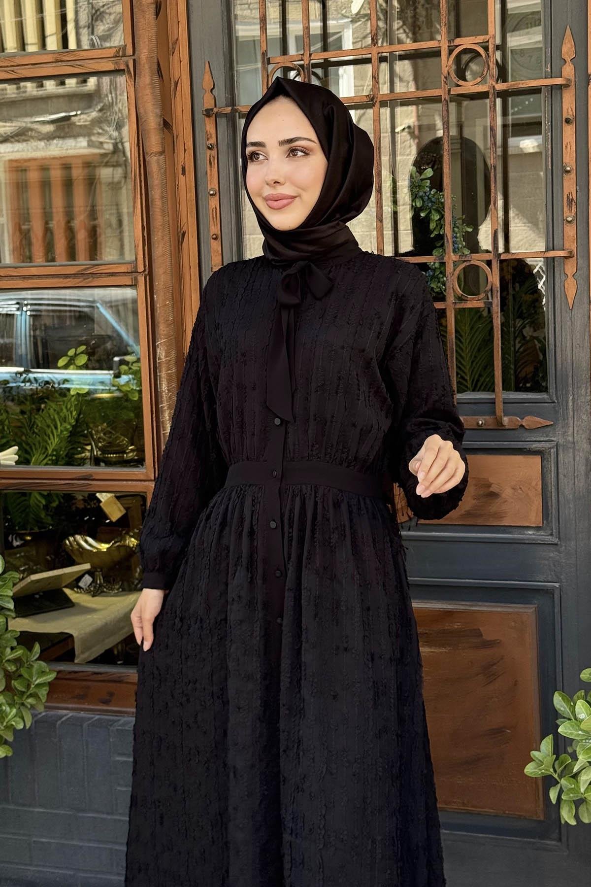 SCL Elbise 10002421311003 Siyah