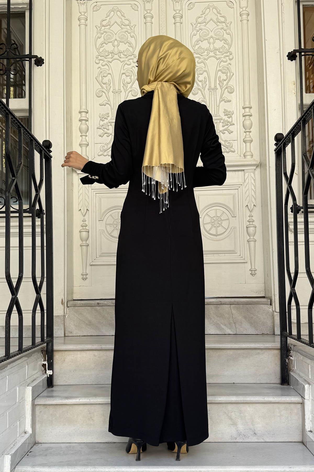 SCL Elbise 10002521311023 Siyah