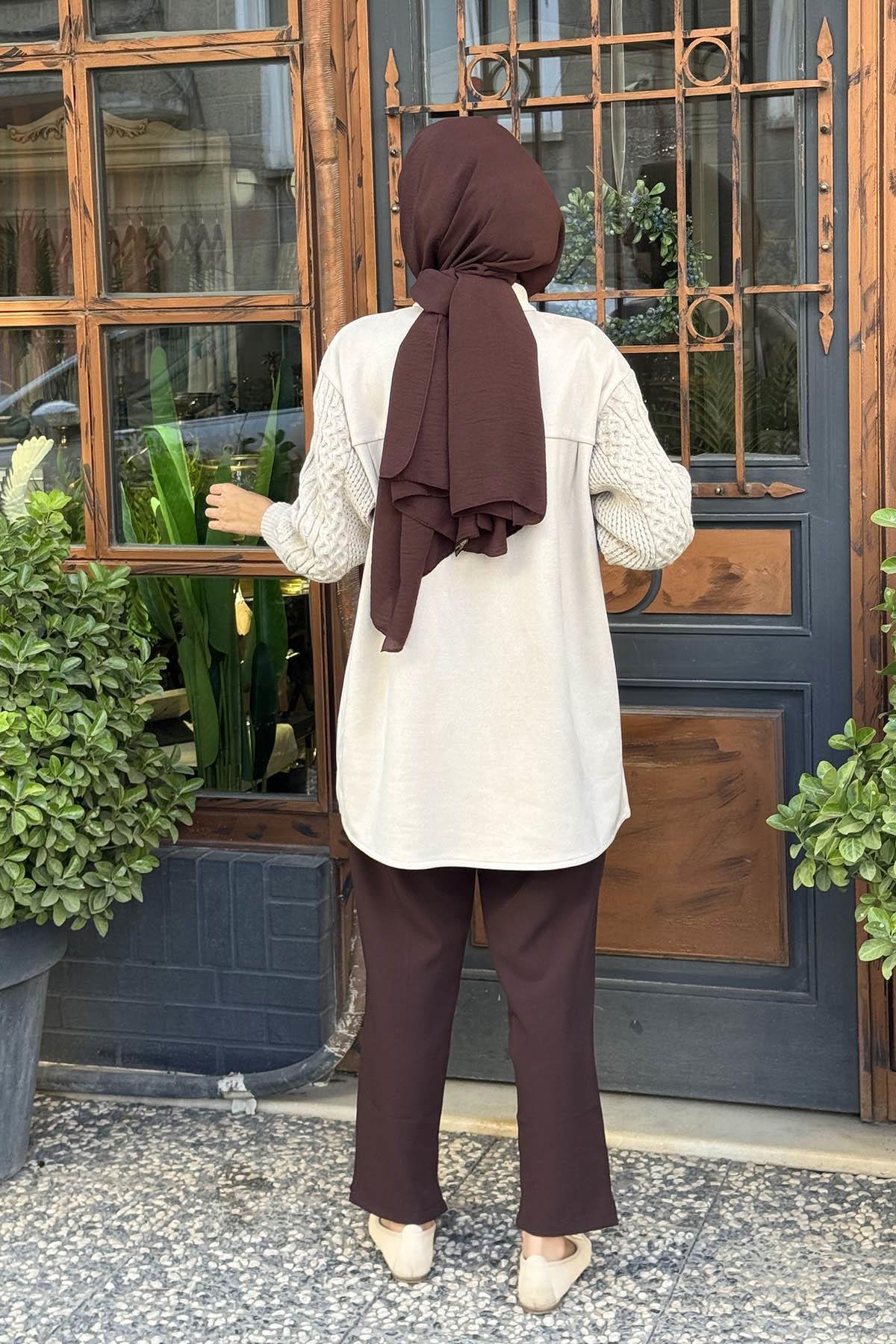 SCL Gömlek 10002521511012 Bej