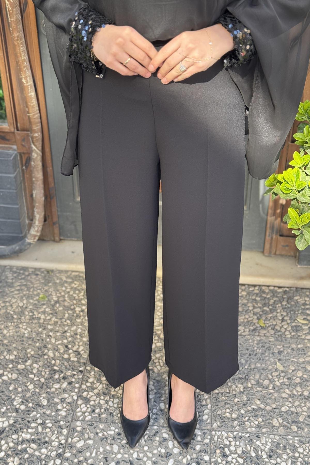 SCL Pantolon 10002511011035 Siyah