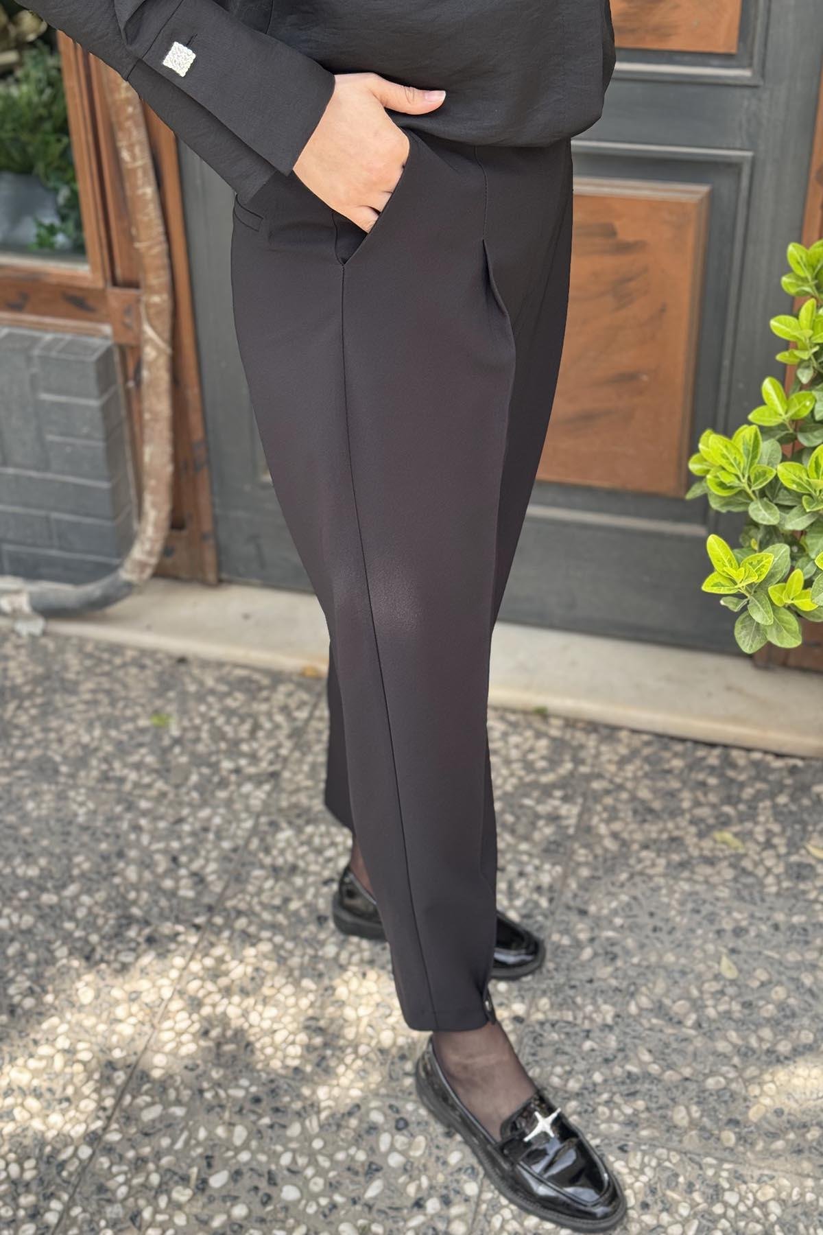 SCL Pantolon 10002511011038 Siyah