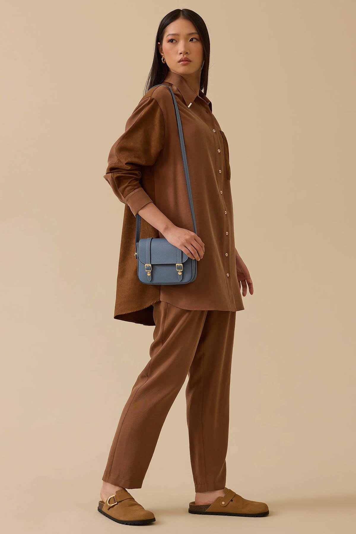 SCL Pantolon 10002521011023 Kahve