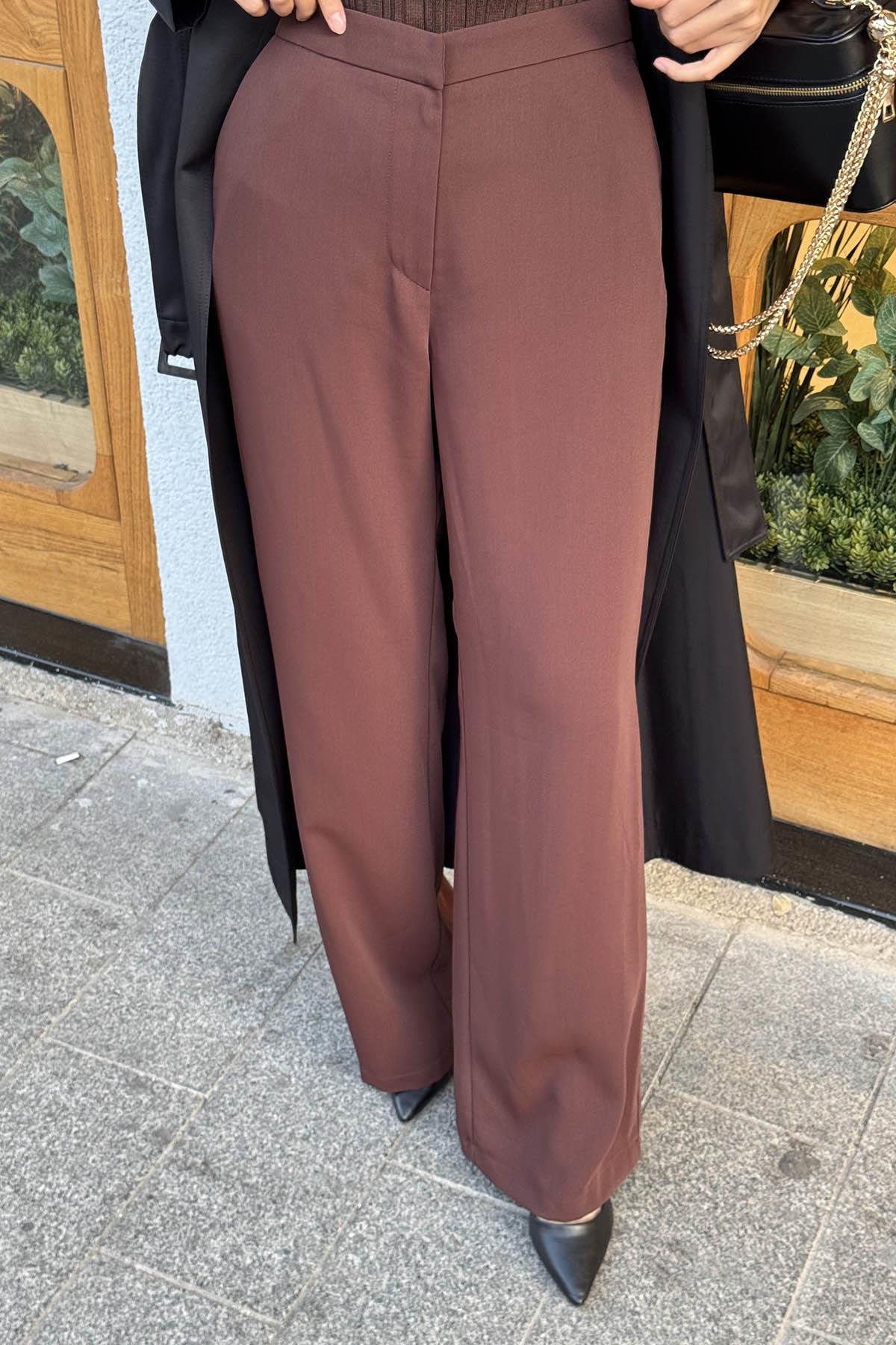 SCL Pantolon 10002521011027 Kahve