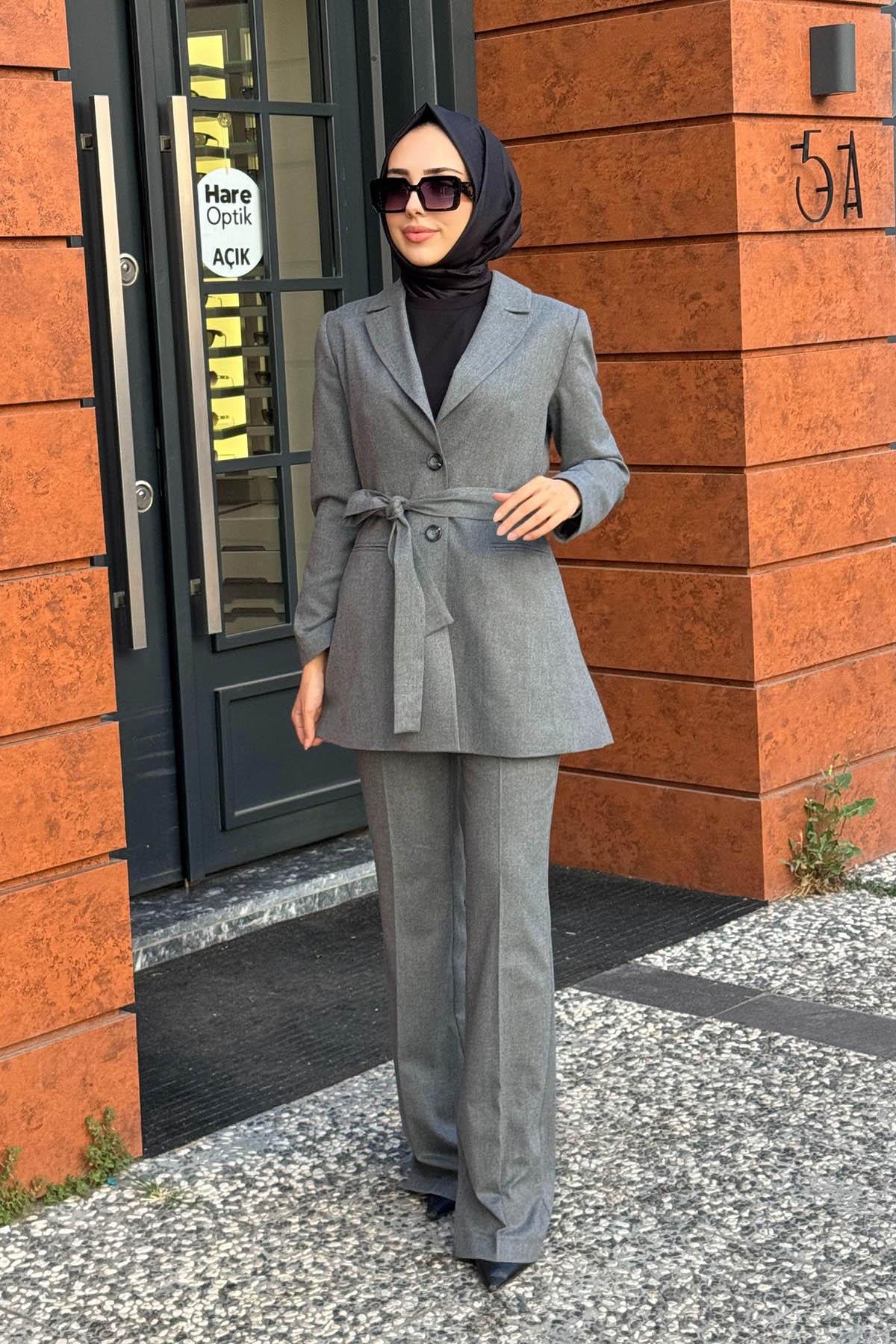 SCL Pantolonlu Takım 10002521111011 Gri