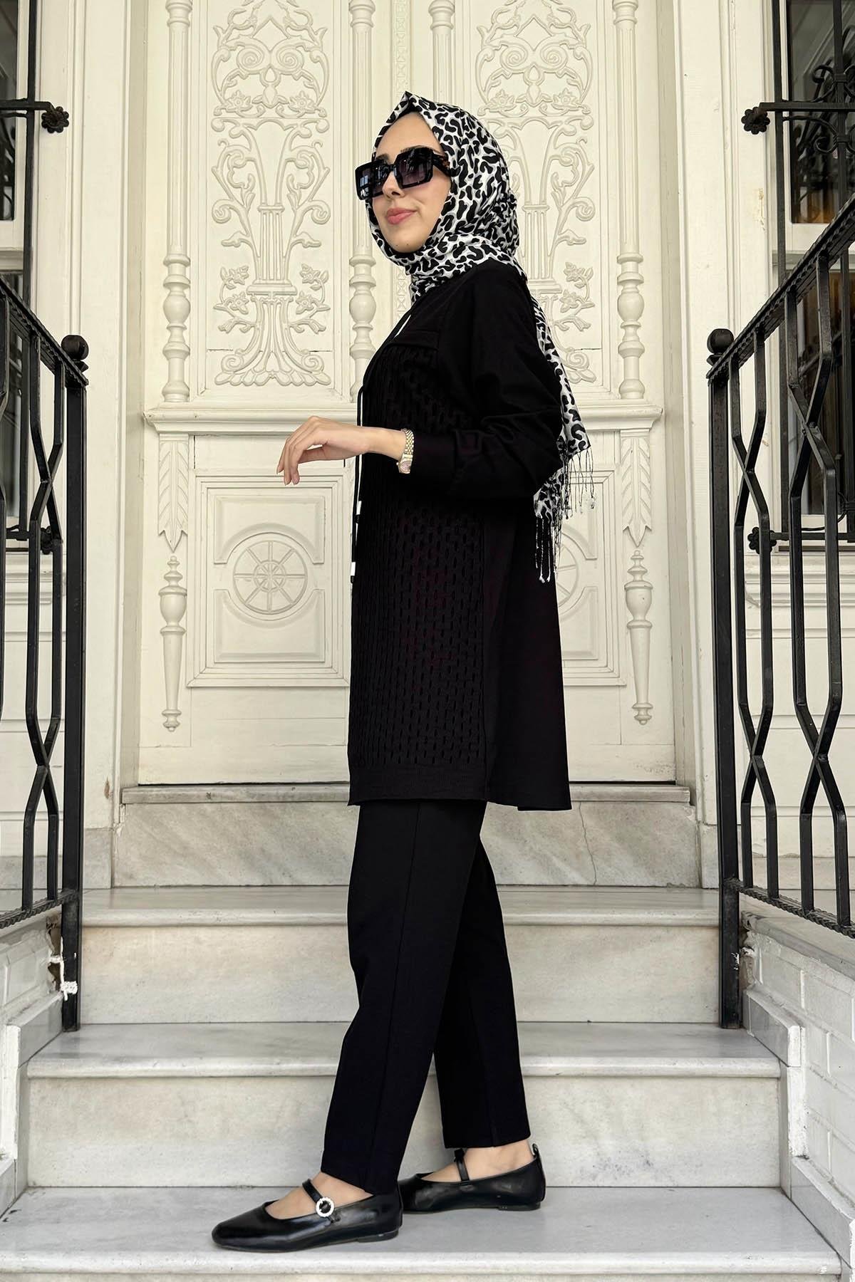 SCL Pantolonlu Takım 10002522311010 Siyah