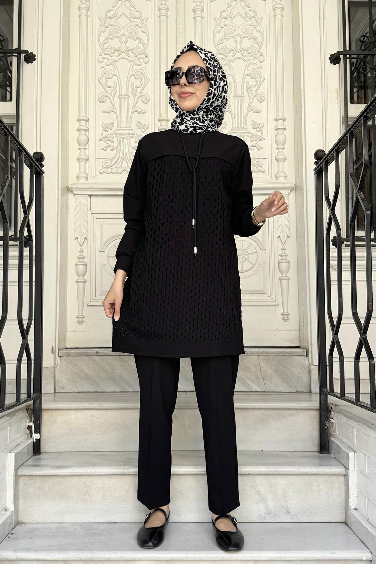 SCL Pantolonlu Takım 10002522311010 Siyah