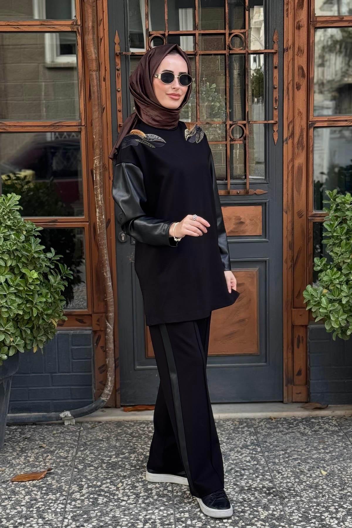 SCL Pantolonlu Takım 10002522311012 Siyah