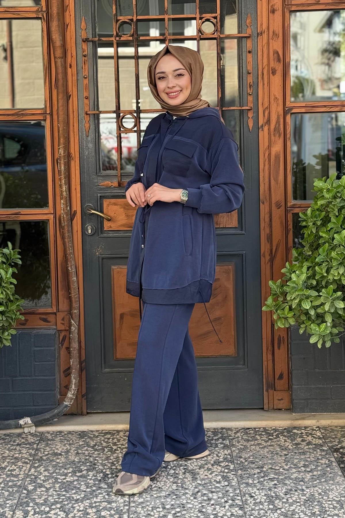 SCL Pantolonlu Takım 10002522511001 Lacivert