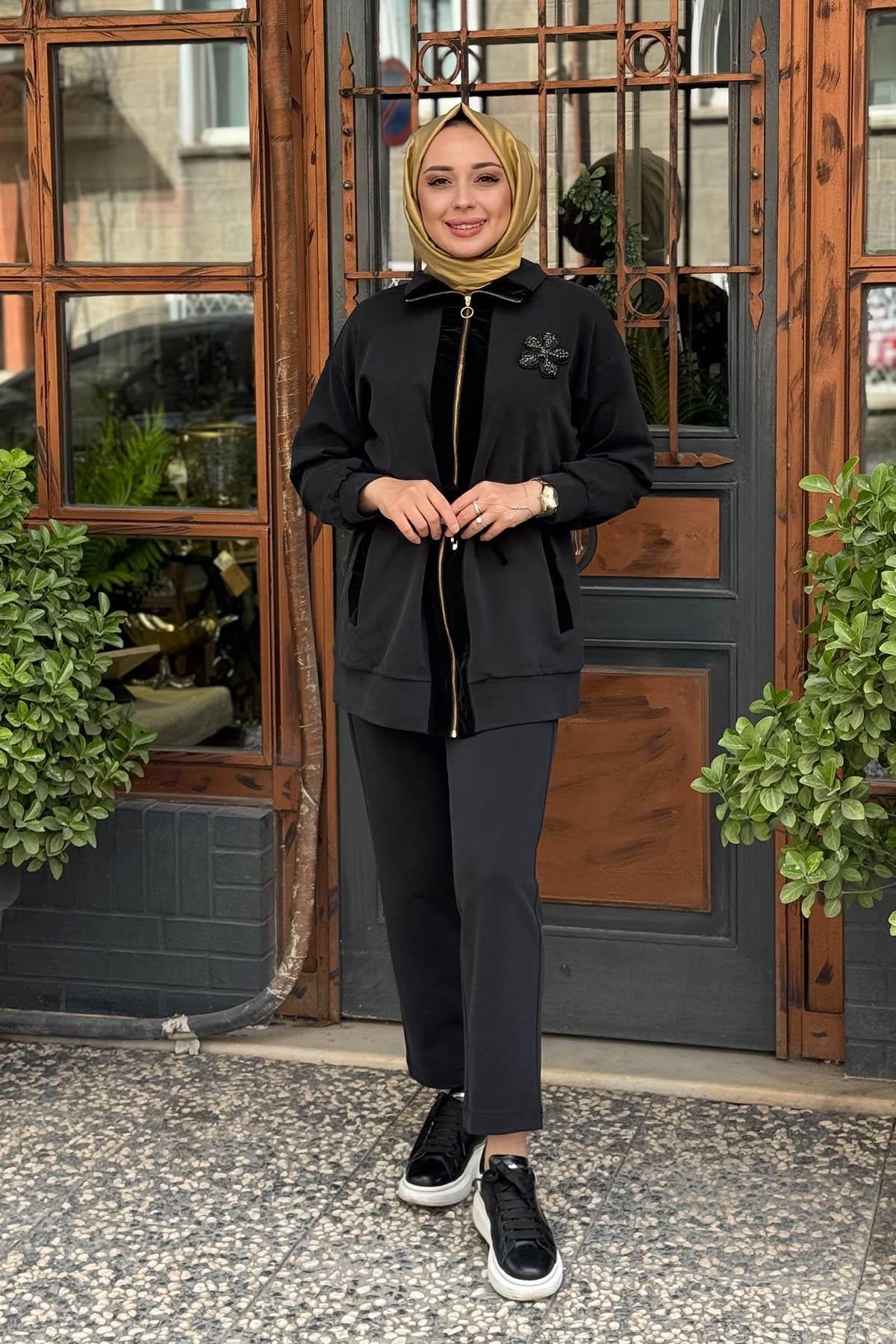 SCL Pantolonlu Takım 10002522511003 Siyah