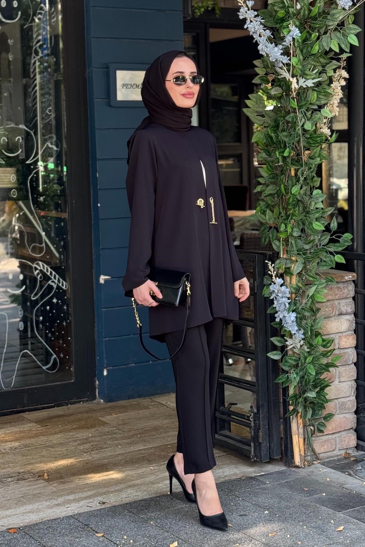 SCL Pantolonlu Takım 10002611211033T Siyah