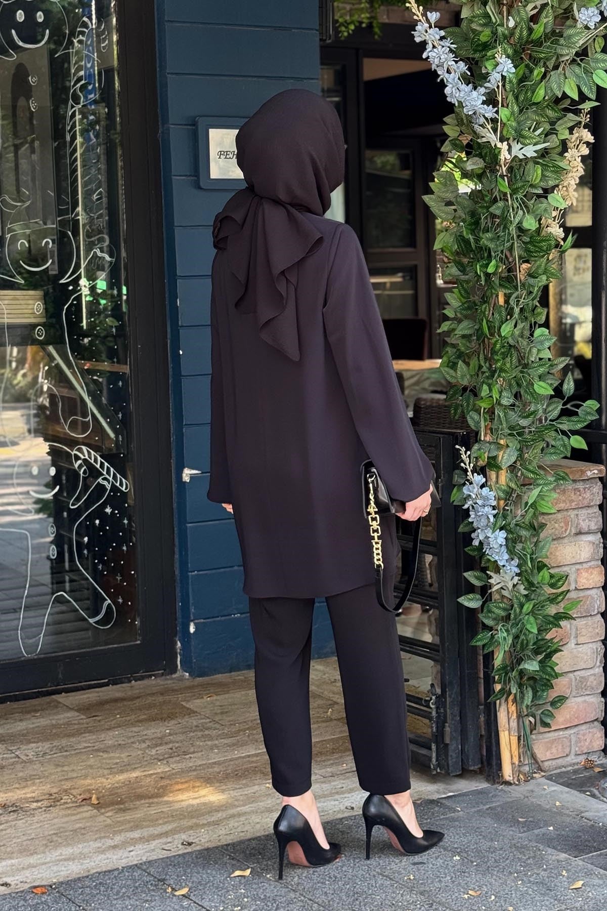 SCL Pantolonlu Takım 10002611211033T Siyah