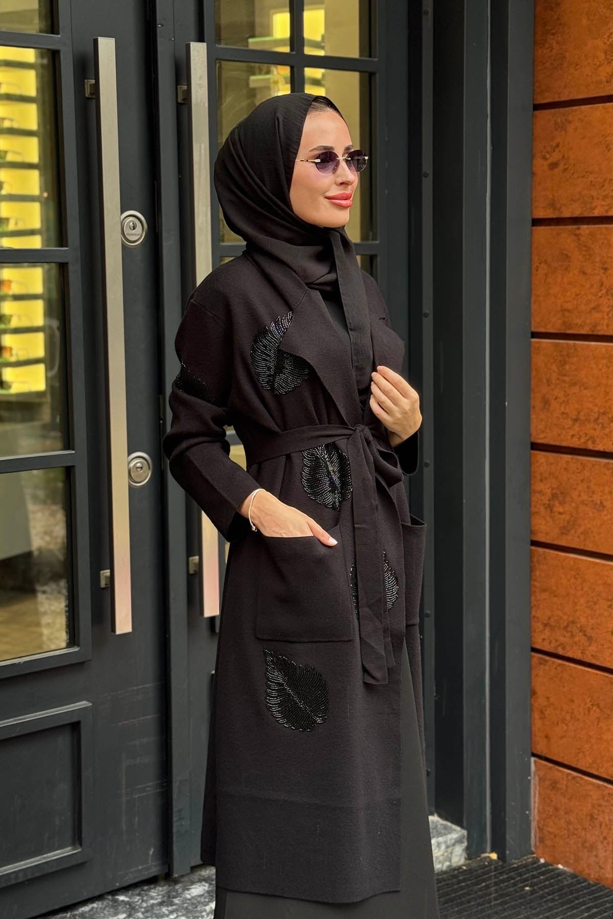 SCL Triko Hırka 10002621711022 Siyah