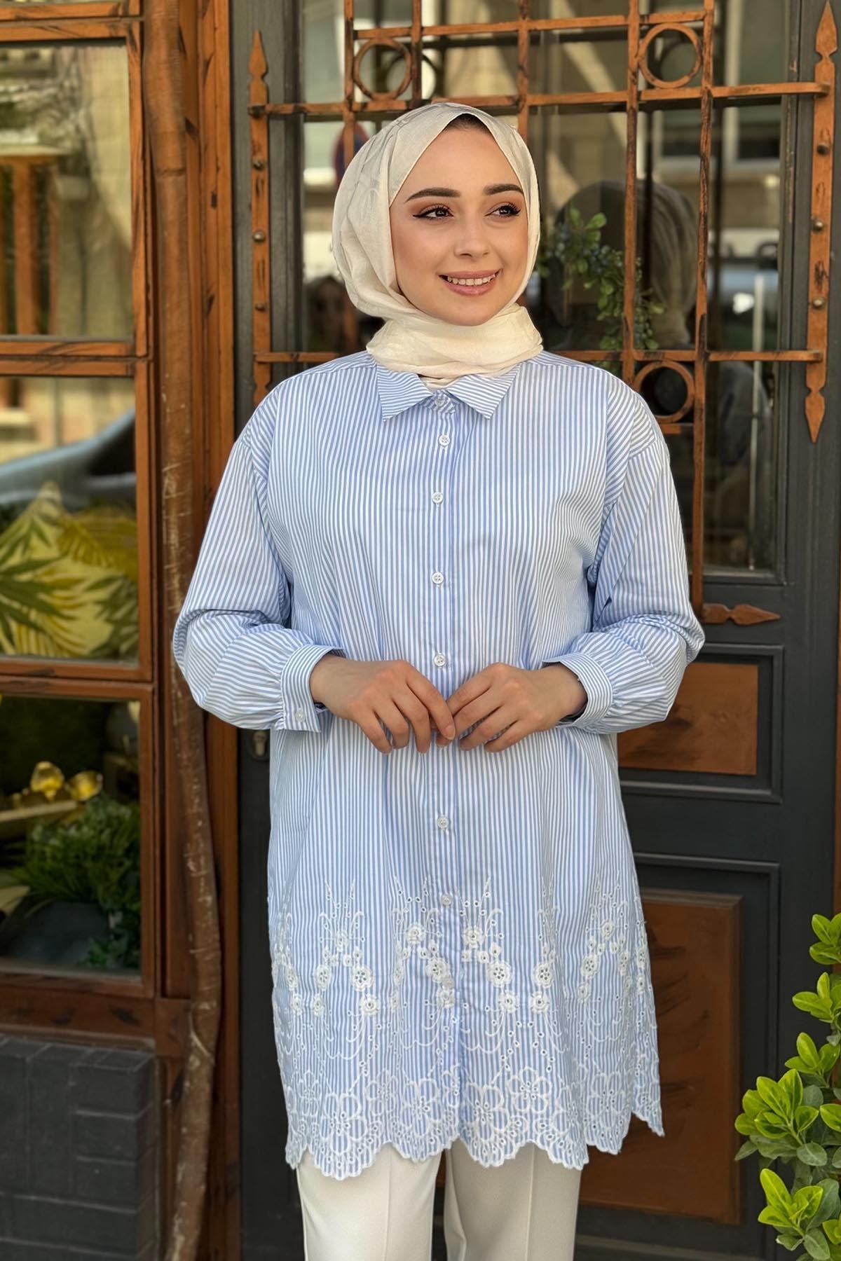 SCL Tunik 10002511211026 Mavi