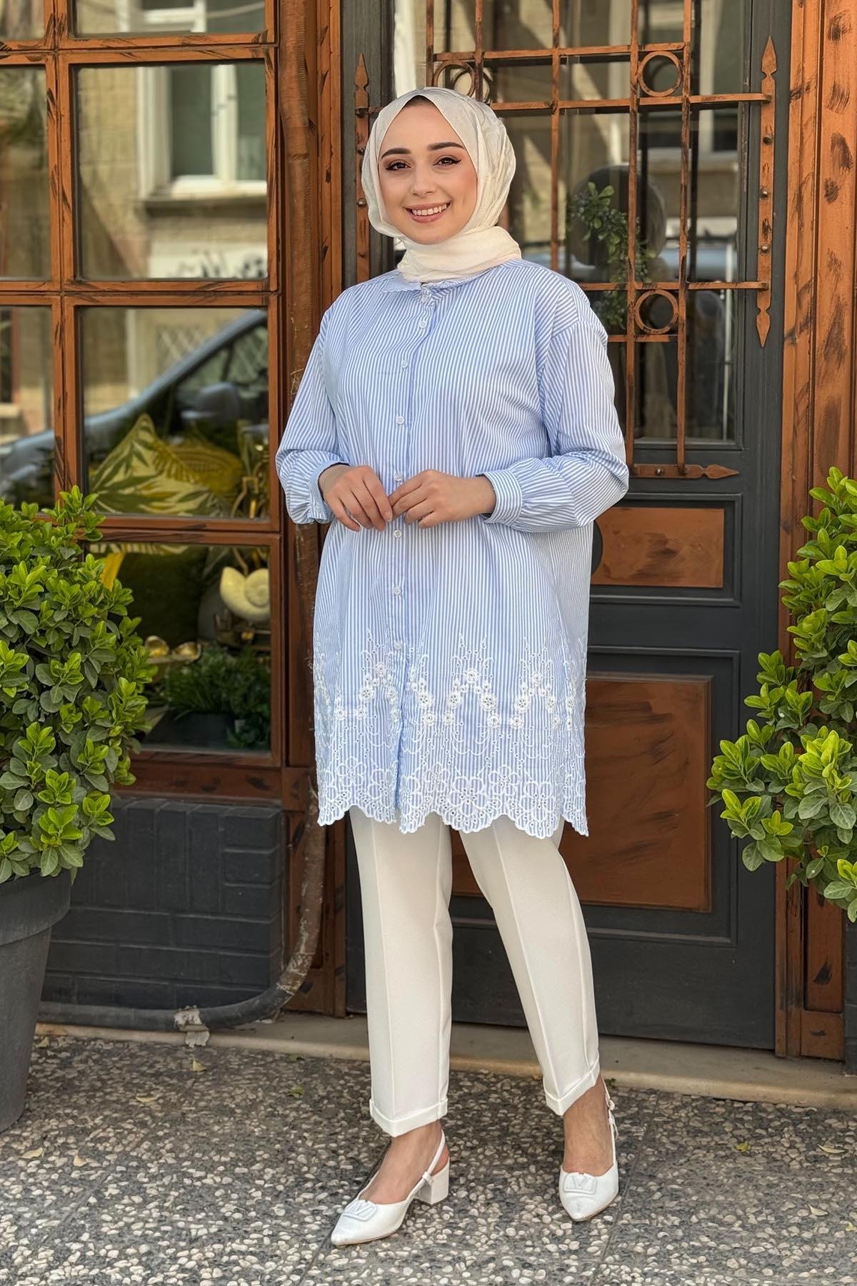 SCL Tunik 10002511211026 Mavi