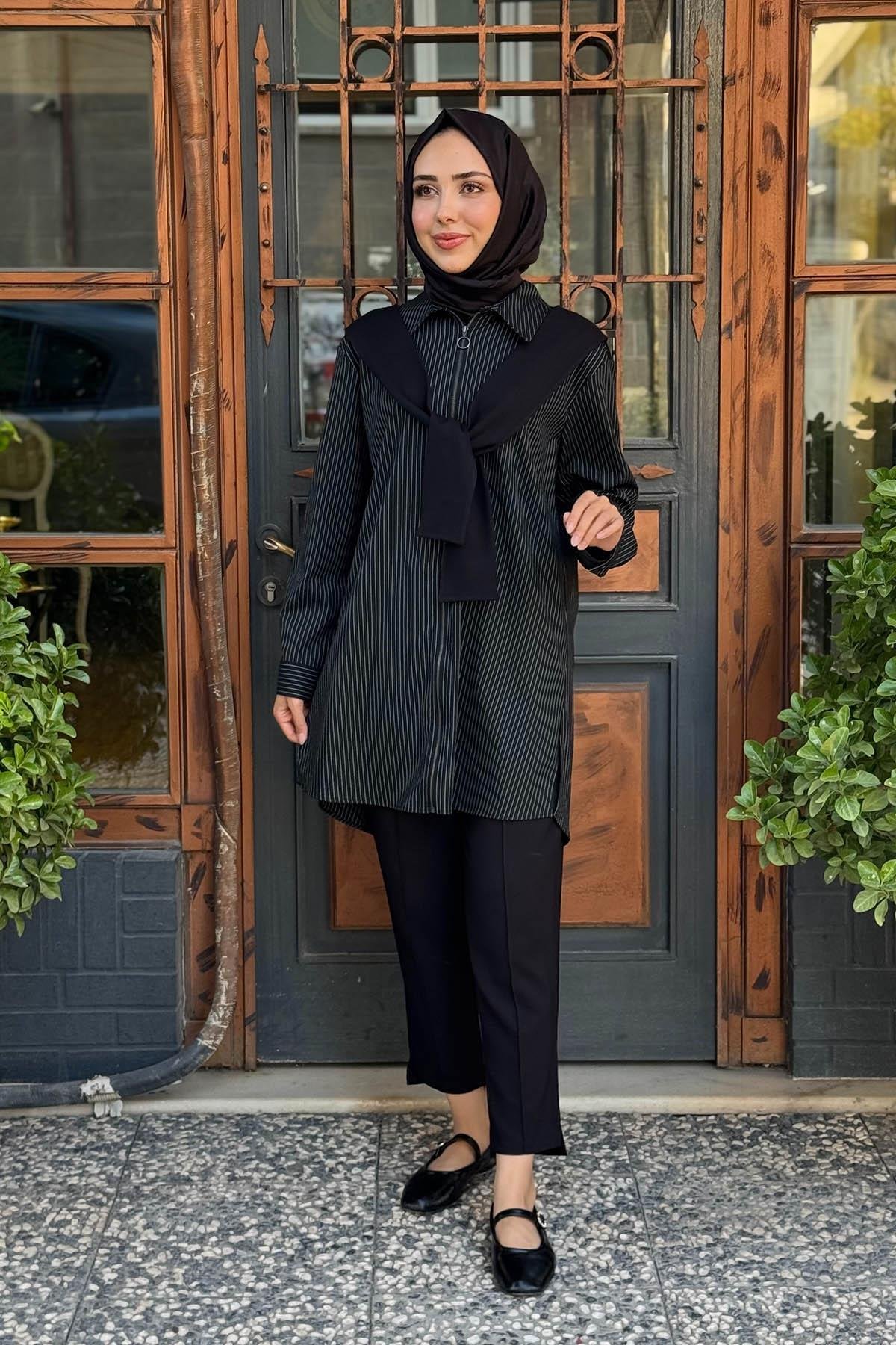 SCL Tunik 10002521211008 Siyah