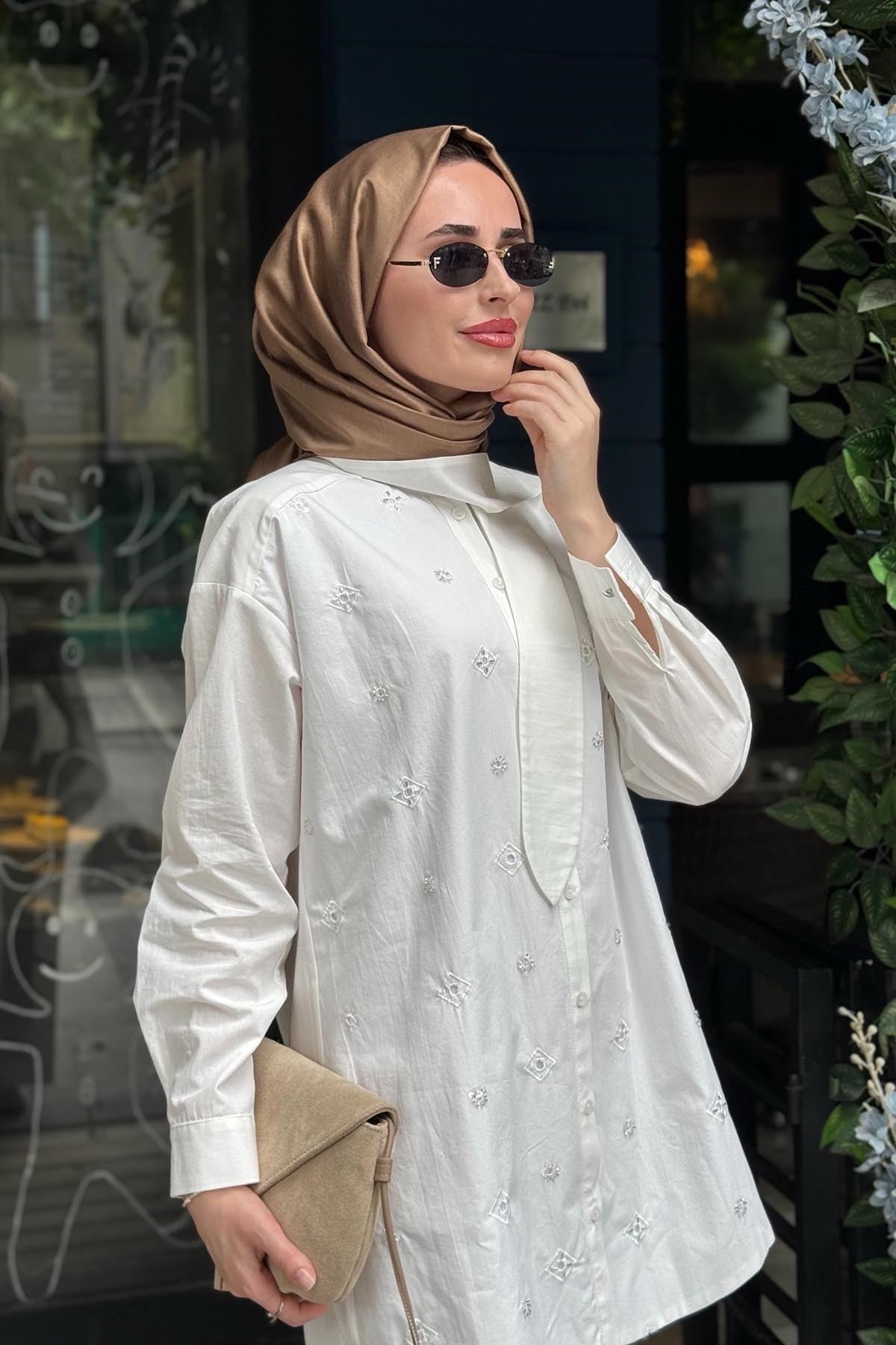 SCL Tunik 10002611211030 Beyaz