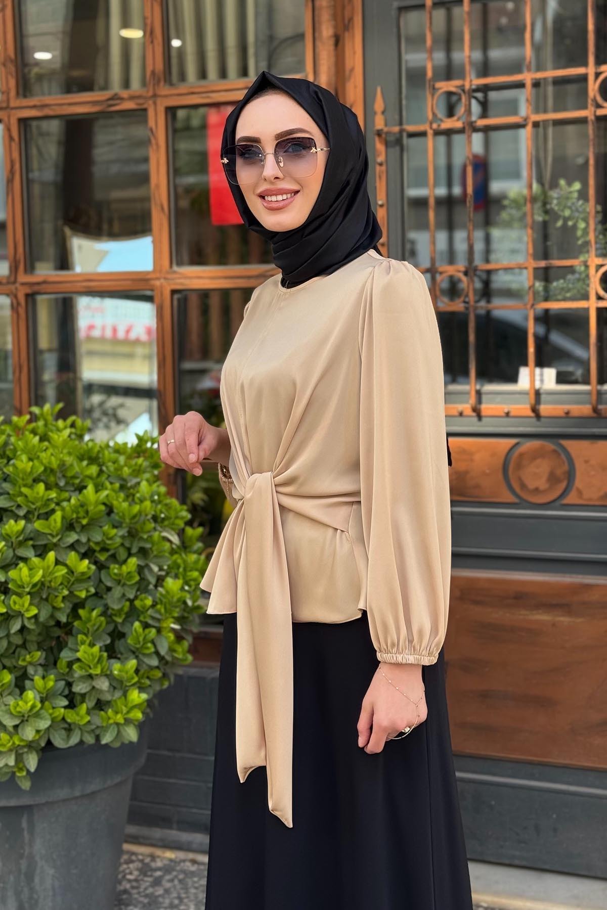 Seçil Bluz 10002511810019 Camel