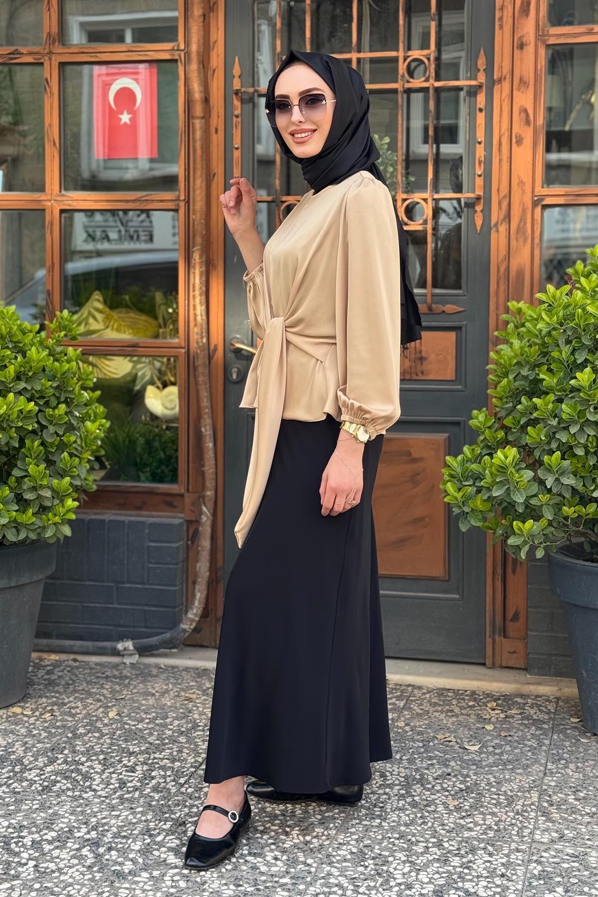 Seçil Bluz 10002511810019 Camel