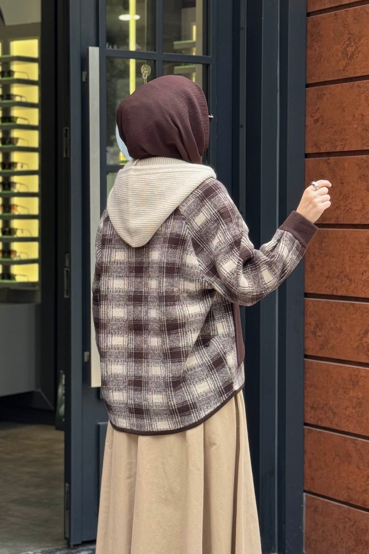 Seçil Ceket 10002621110012 Kahverengi