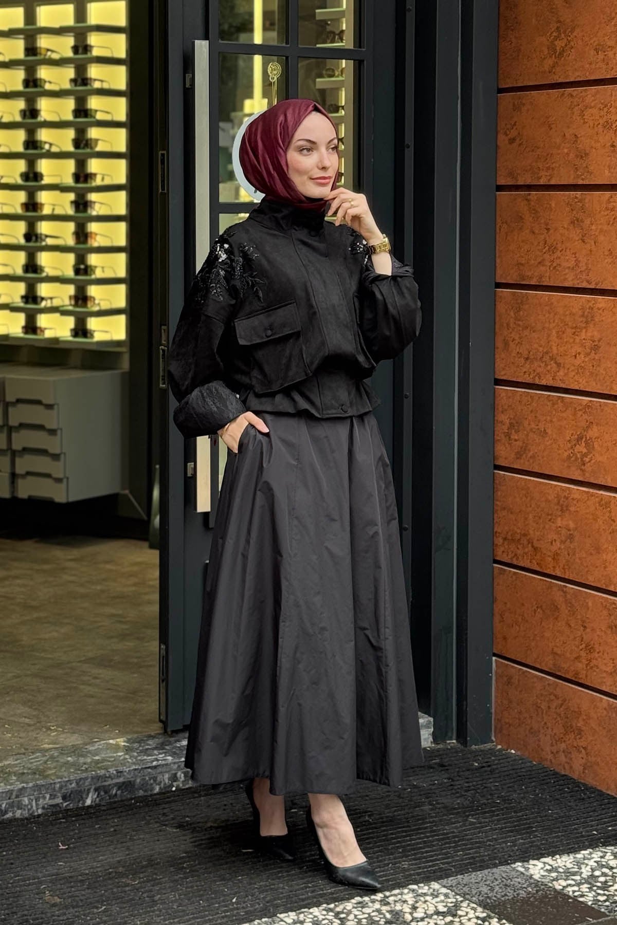 Seçil Ceket 10002621110034 Siyah
