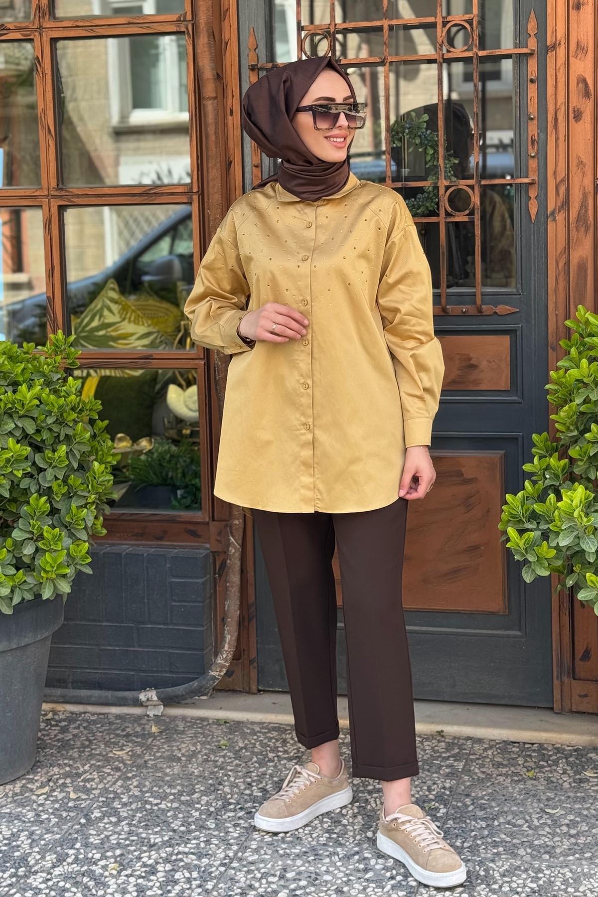 Seçil Gömlek 10002511510003 Sarı