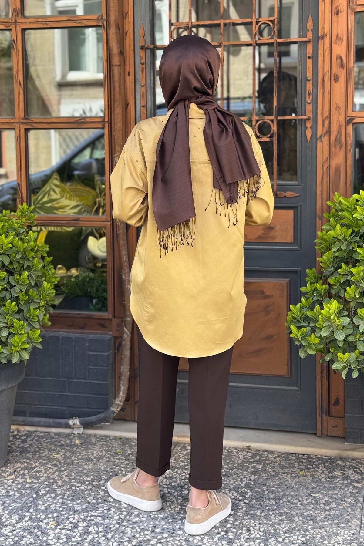 Seçil Gömlek 10002511510003 Sarı