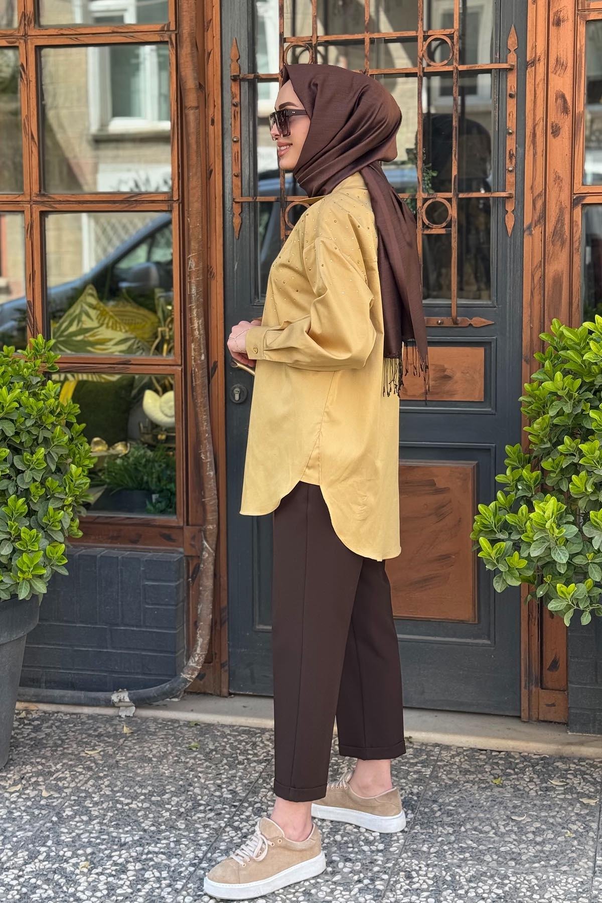 Seçil Gömlek 10002511510003 Sarı