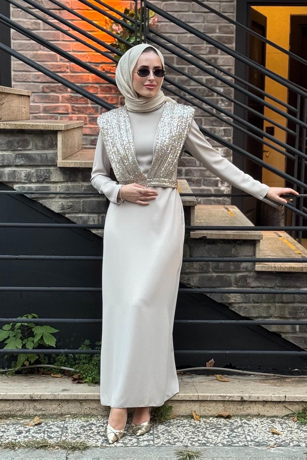 TUAY Abiye 3824 Taş