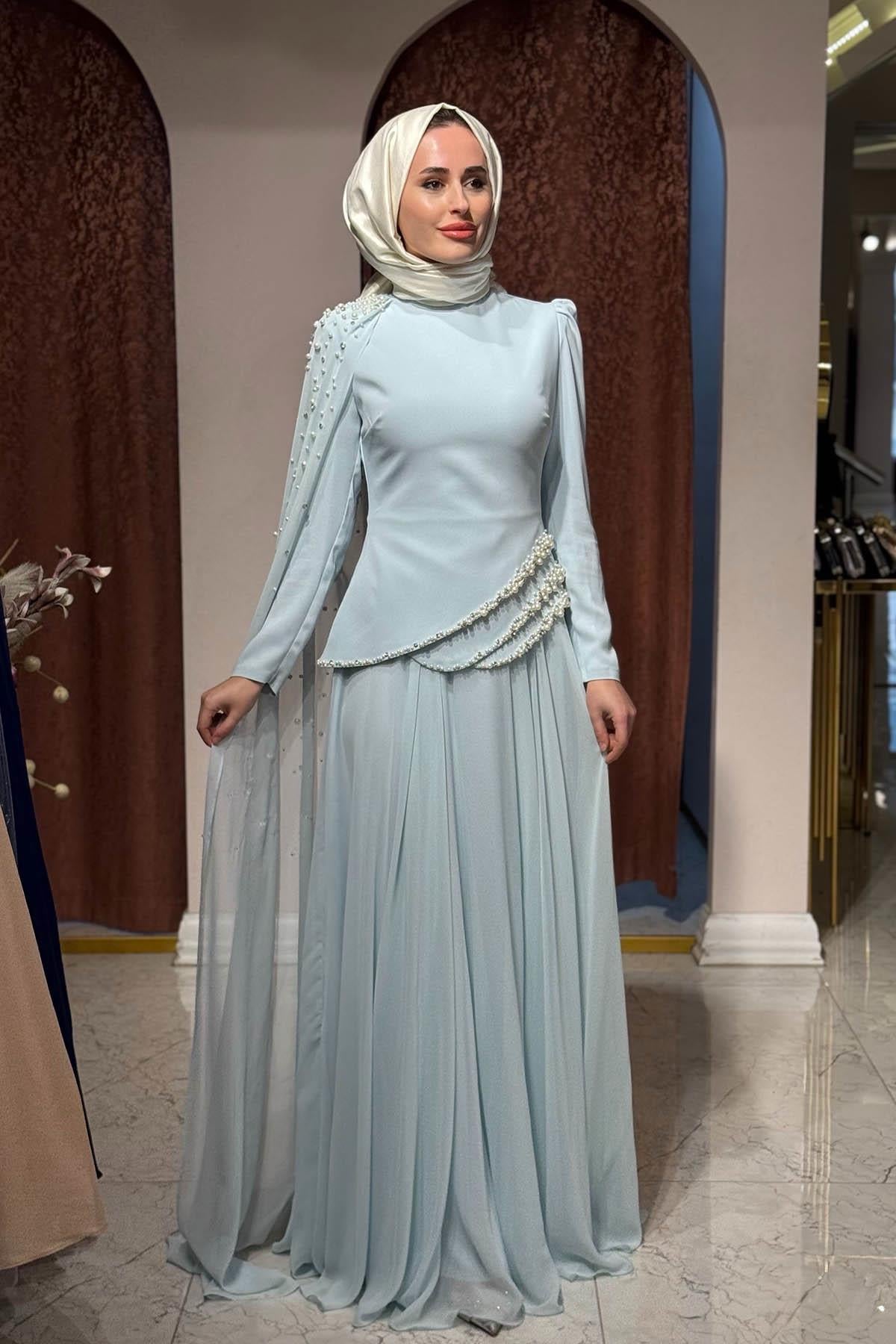 TUAY Abiye 4554 Mint