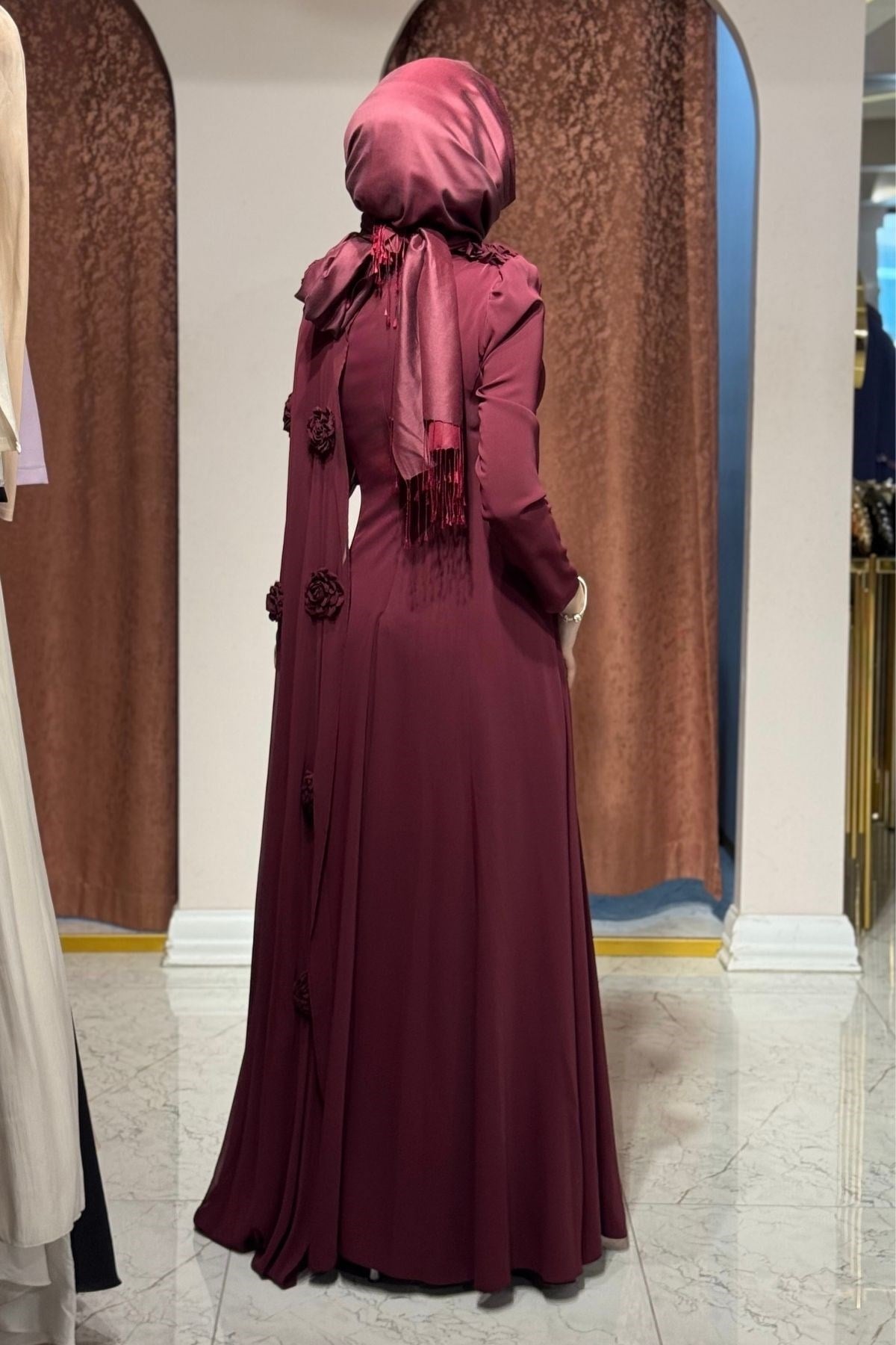 TUAY Abiye 4562 Bordo