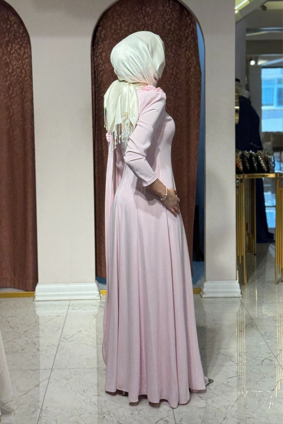TUAY Abiye 4562 Pembe