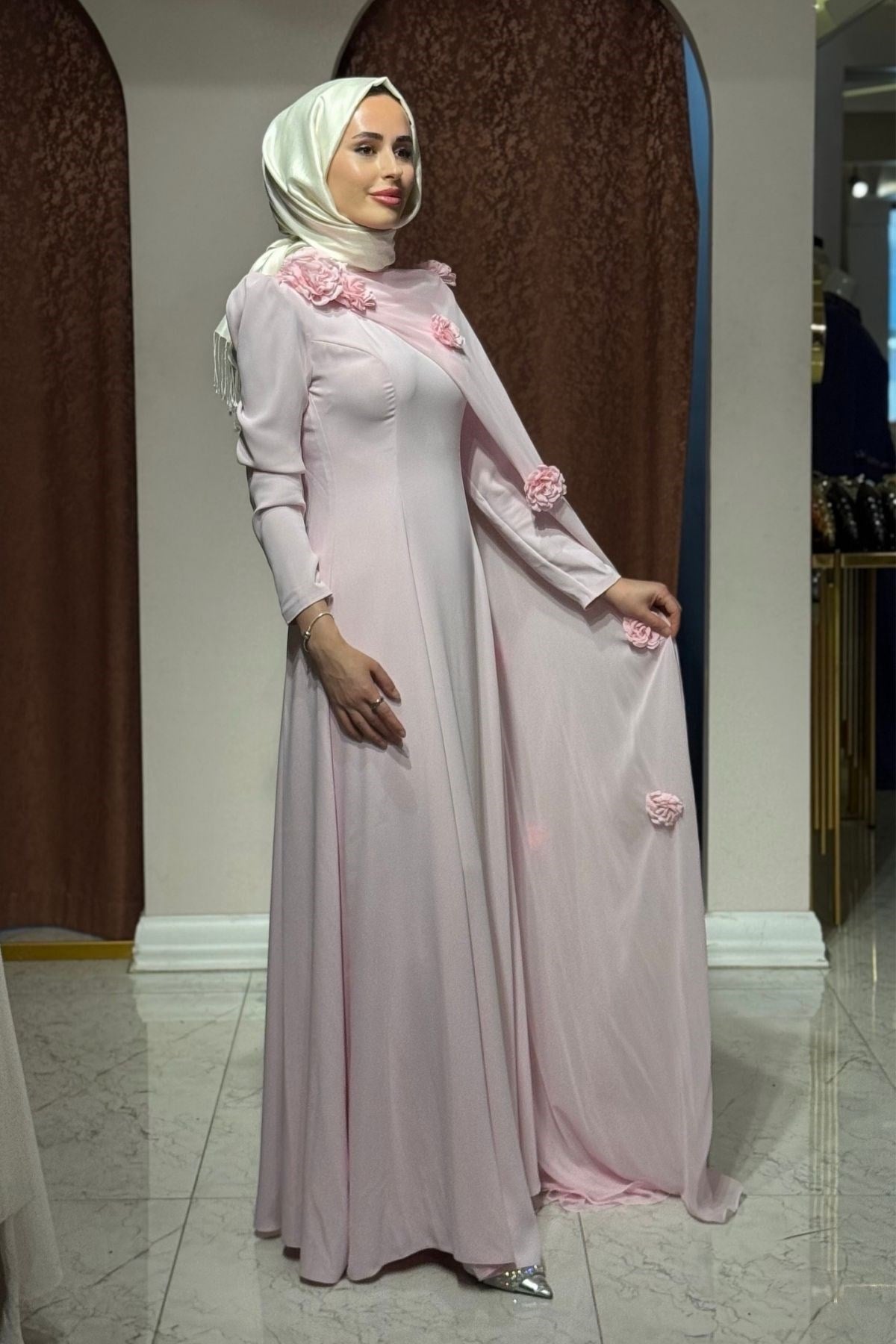 TUAY Abiye 4562 Pembe