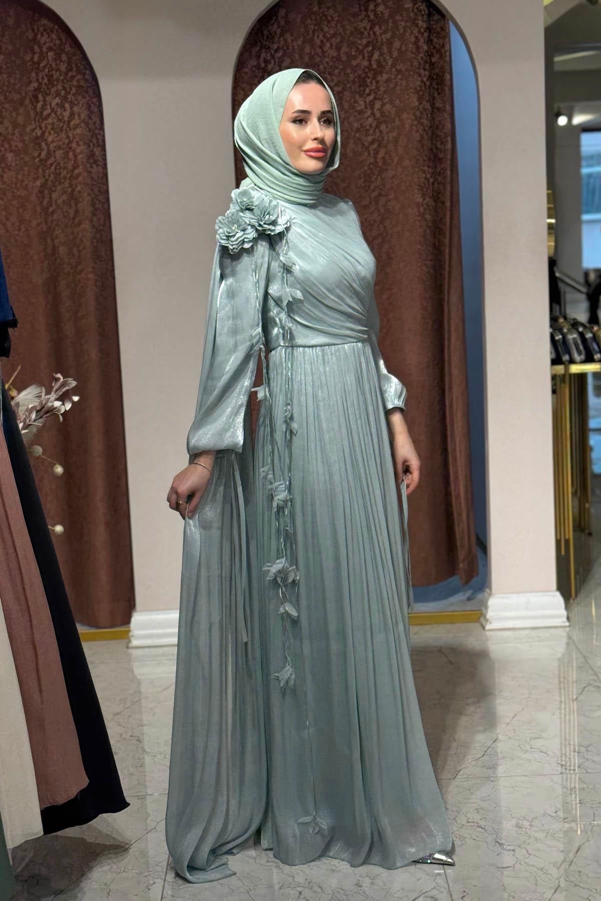 TUAY Abiye 4579 Mint