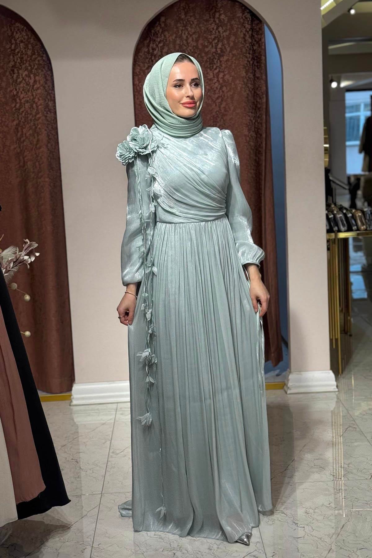 TUAY Abiye 4579 Mint