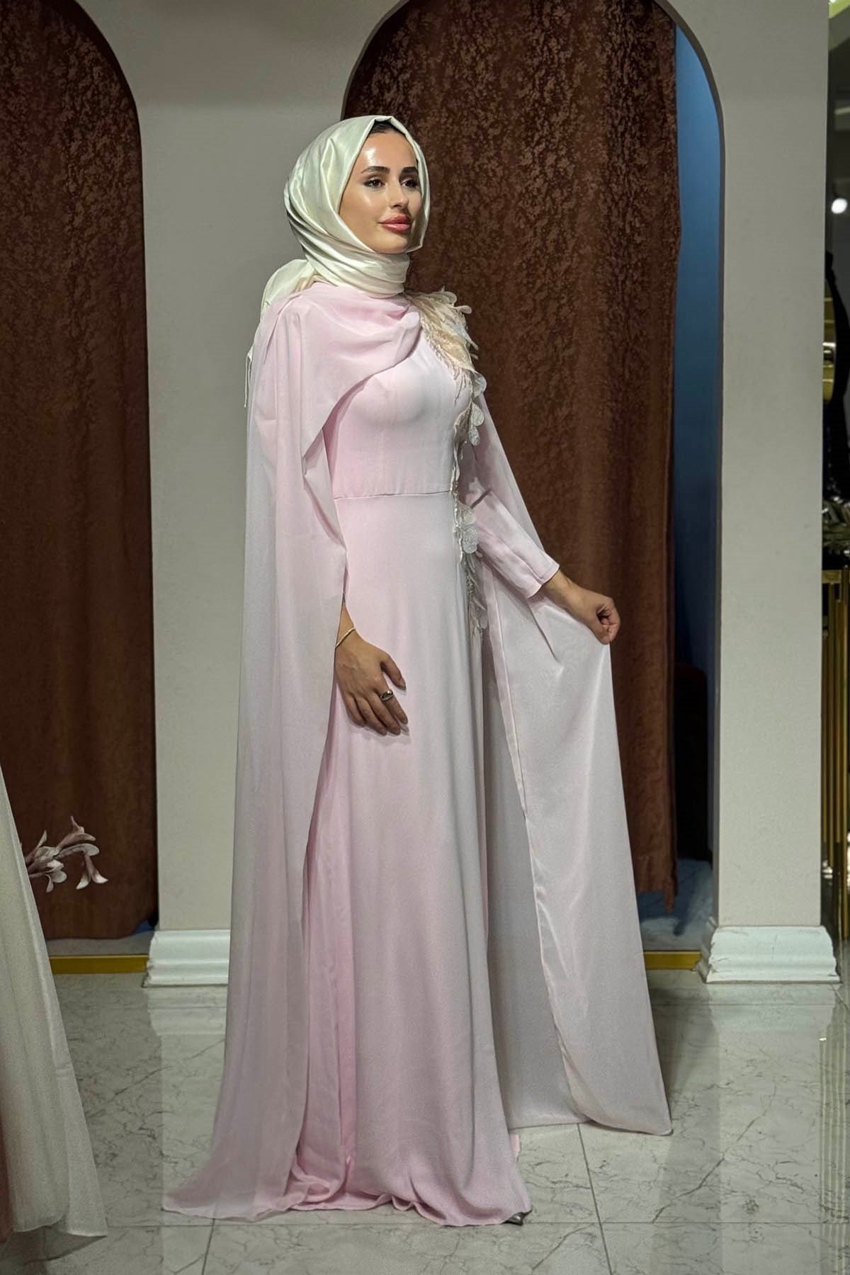 TUAY Abiye 4600 Şeker Pembesi