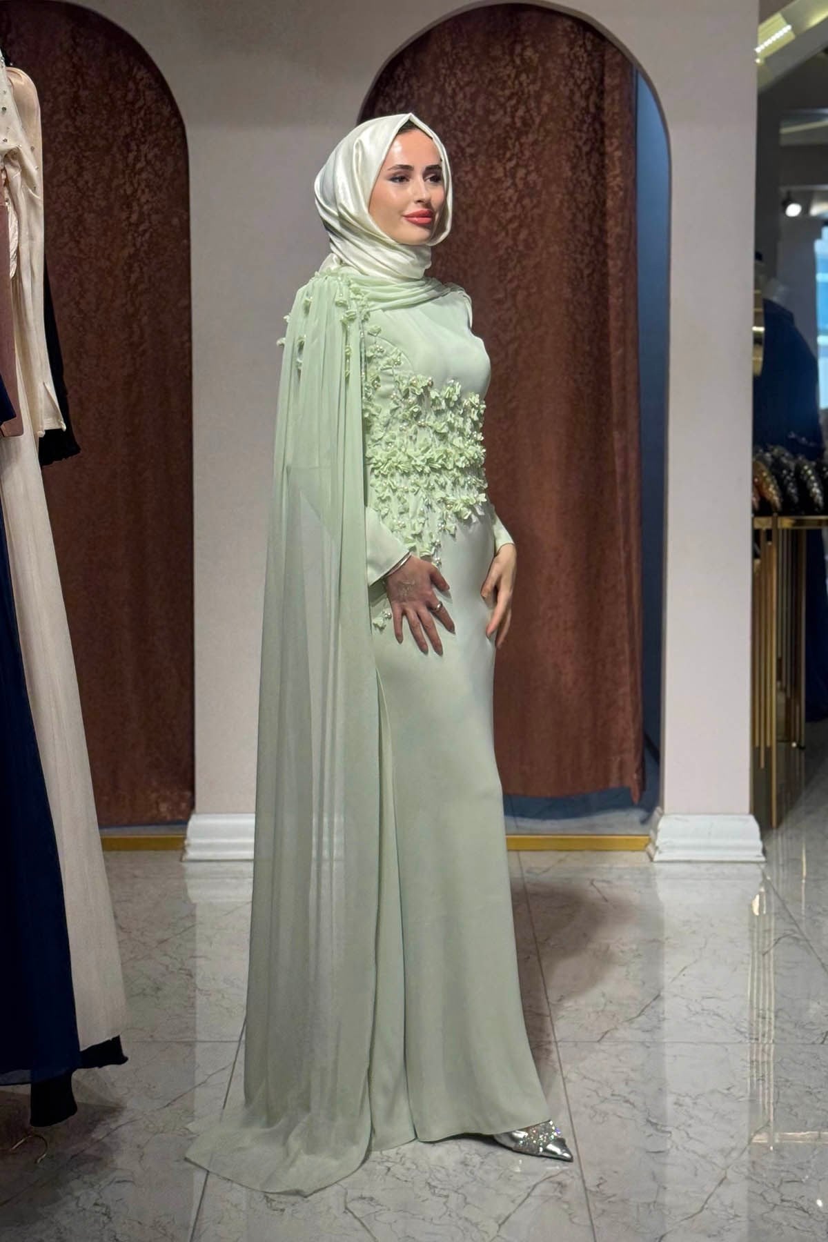 TUAY Abiye 4614 Mint